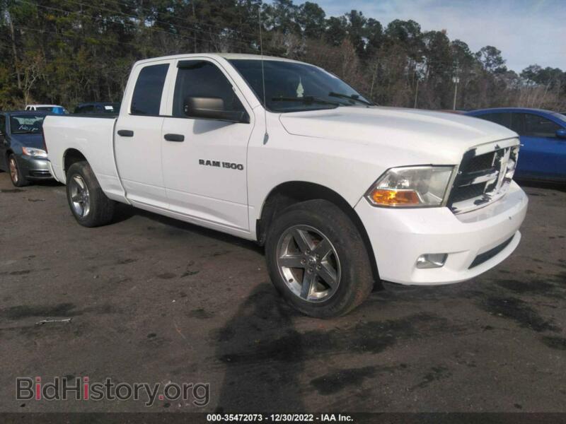 2012 RAM 1500 Express (VIN 1C6RD6FT8CS193658) — фото 1 из 11, IAAI, повреждение: задняя часть