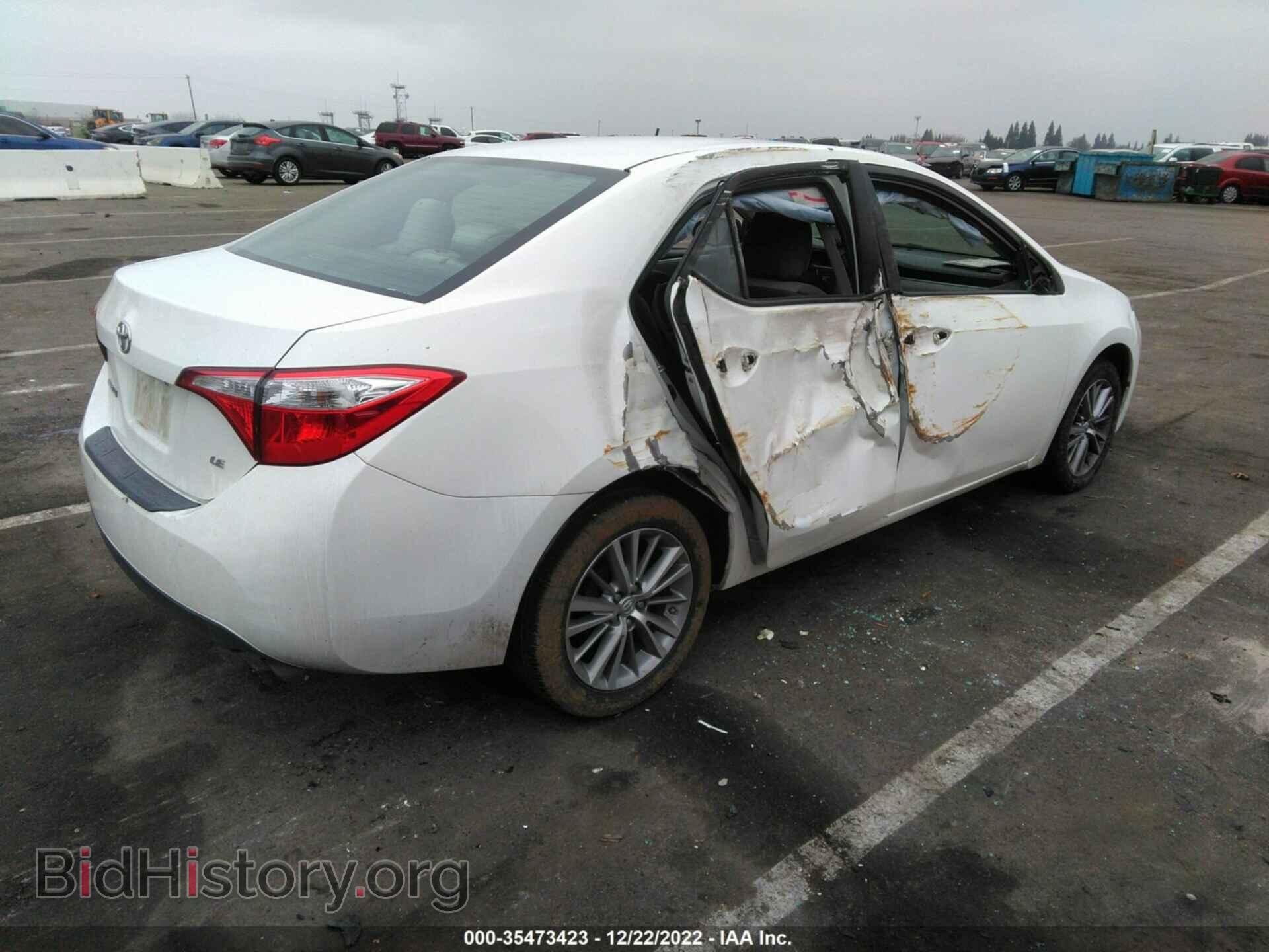 2014 TOYOTA COROLLA - VIN: 5YFBURHE2EP039350 - Photo 4