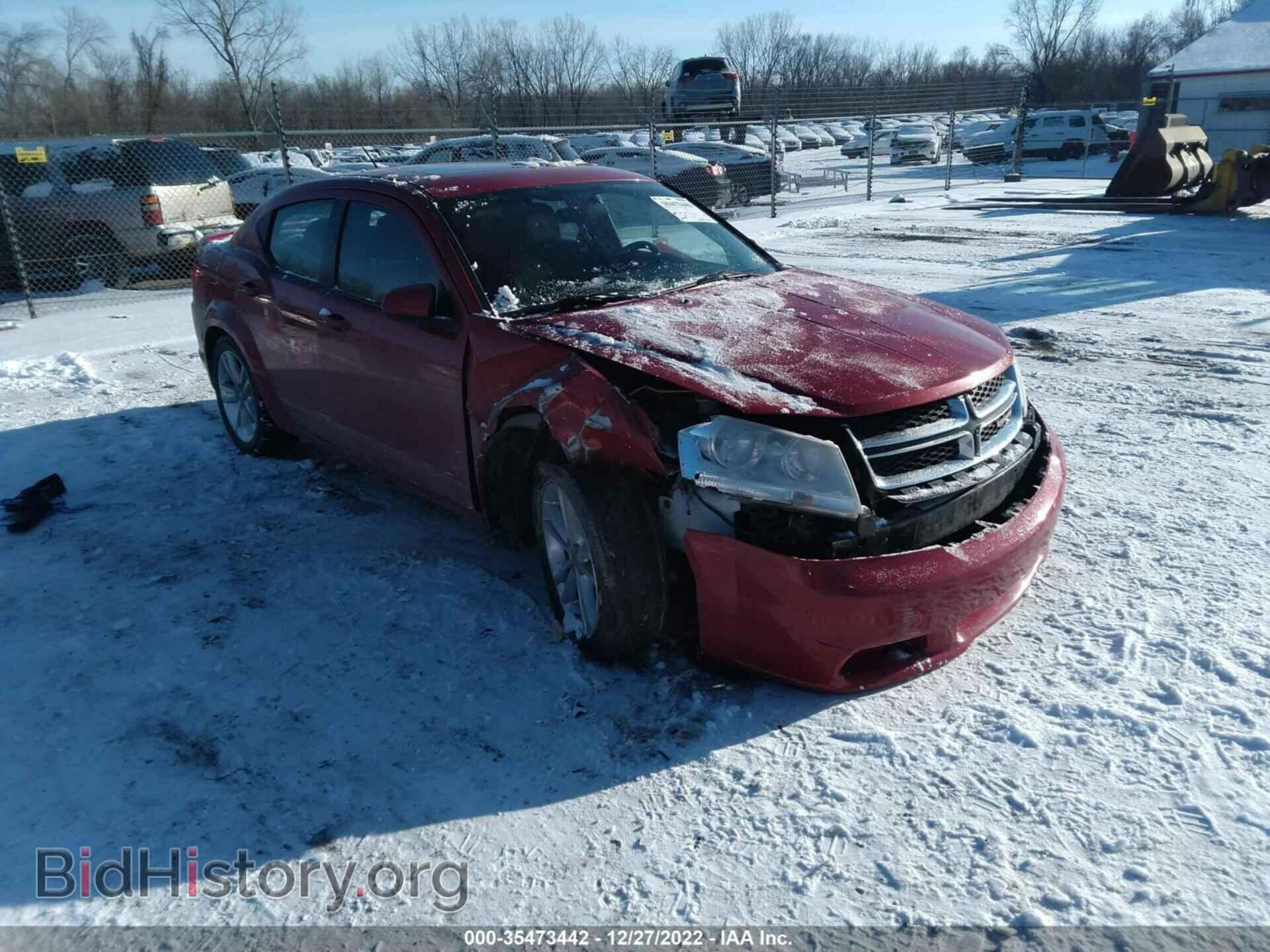 Photo 1C3CDZEG6CN246865 - DODGE AVENGER 2012