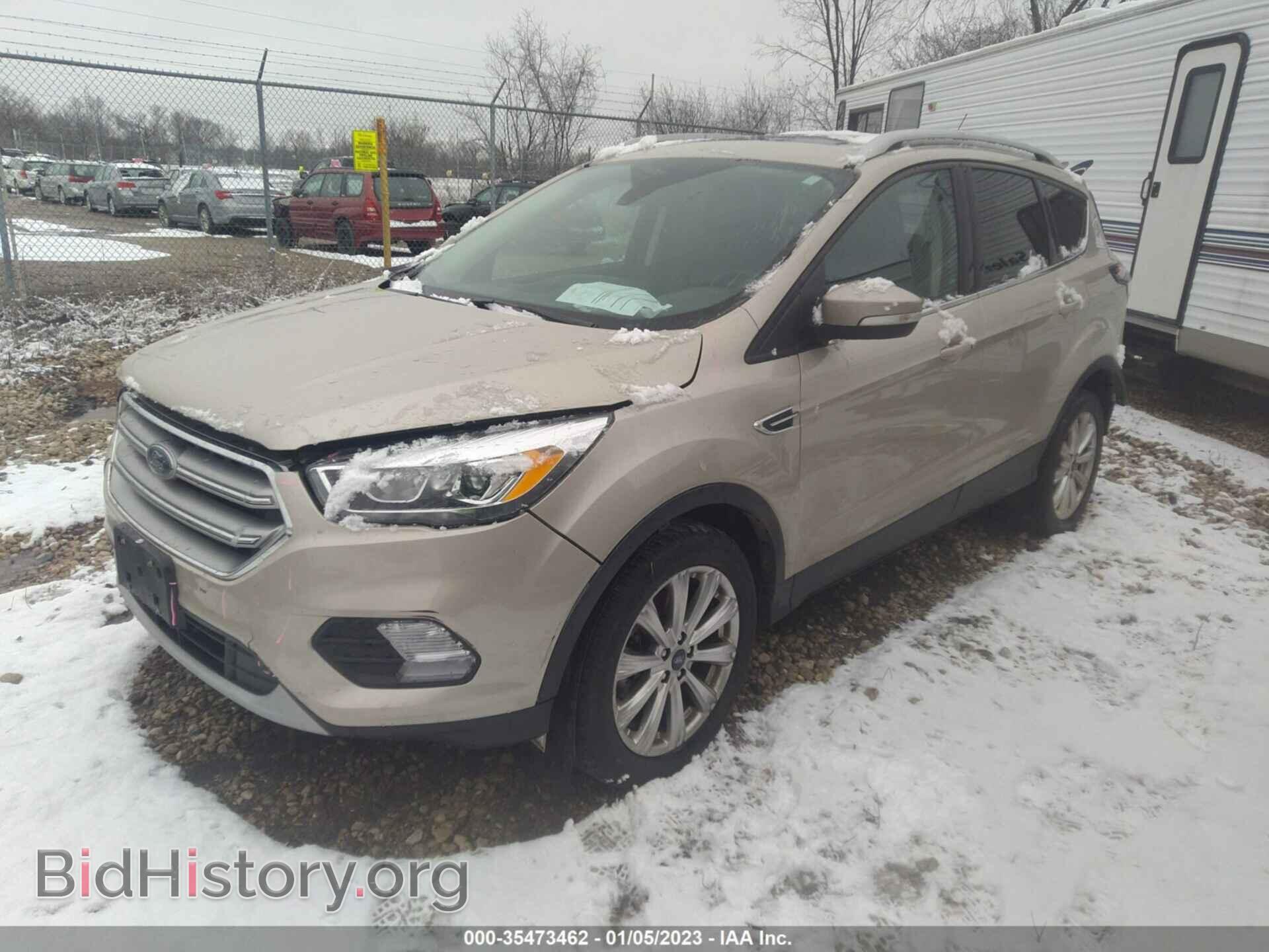 2017 FORD ESCAPE - VIN: 1FMCU9J97HUD93630 - Фото 2