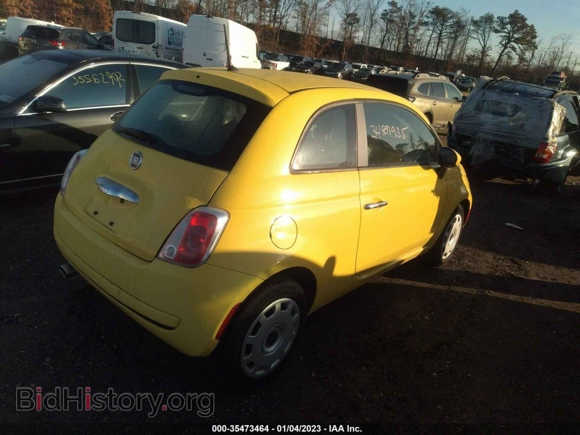 2012 FIAT 500 - VIN: 3C3CFFAR7CT385256 - Photo 4