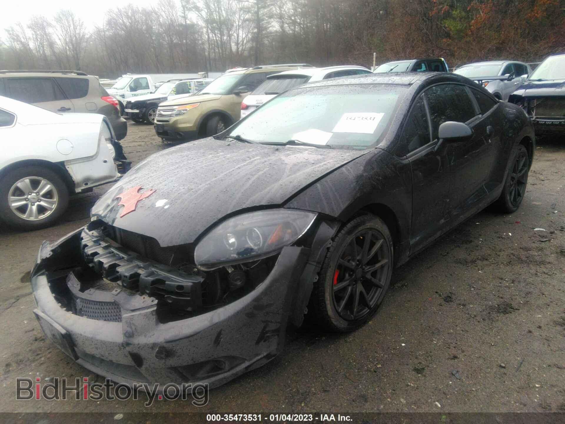 2012 MITSUBISHI ECLIPSE - VIN: 4A31K5DF6CE004391 - Фото 2