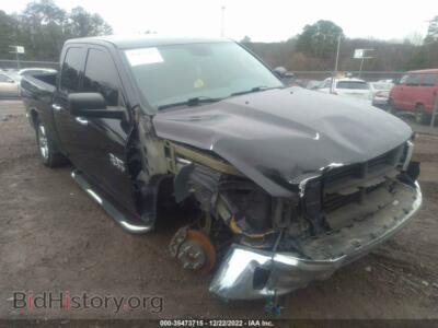2015 RAM 1500 Big Horn, black — VIN 1C6RR7GT6FS624878, IAAI