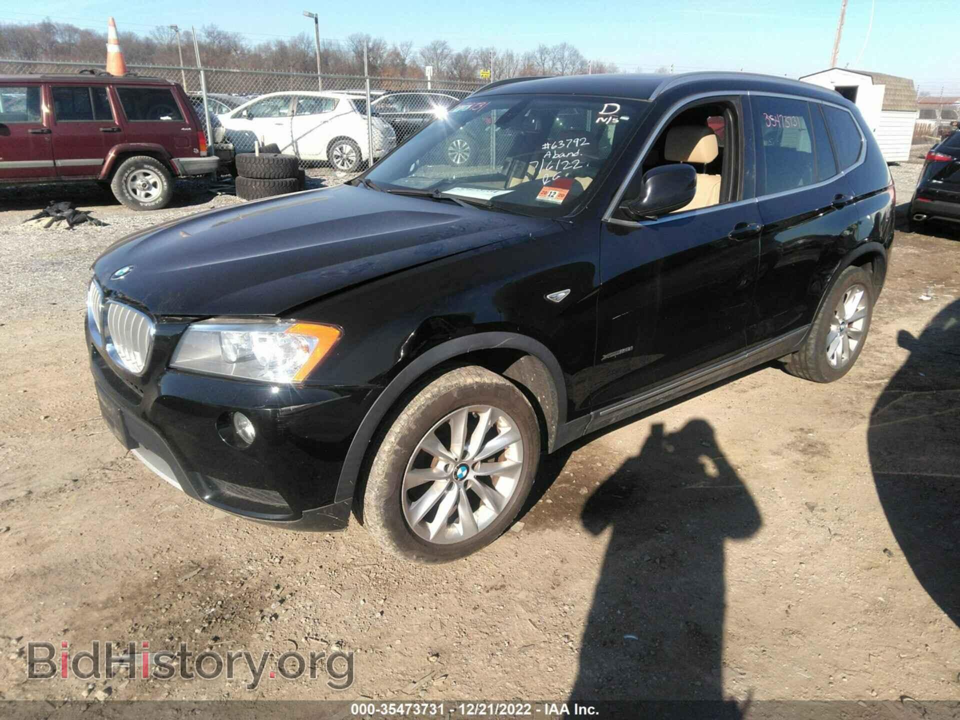 2012 BMW X3 - VIN: 5UXWX5C57CL722724 - Фото 2