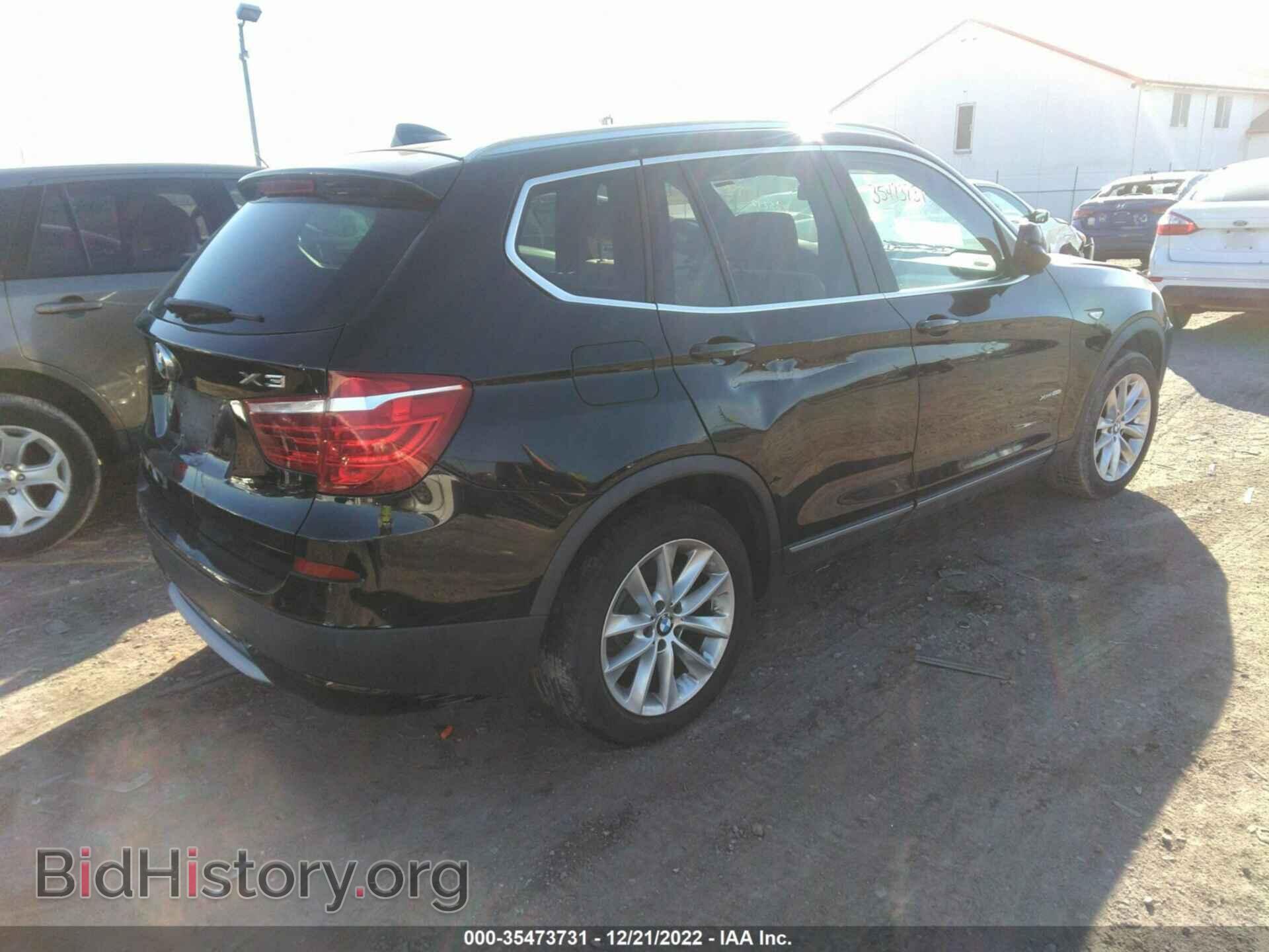 2012 BMW X3 - VIN: 5UXWX5C57CL722724 - Фото 4
