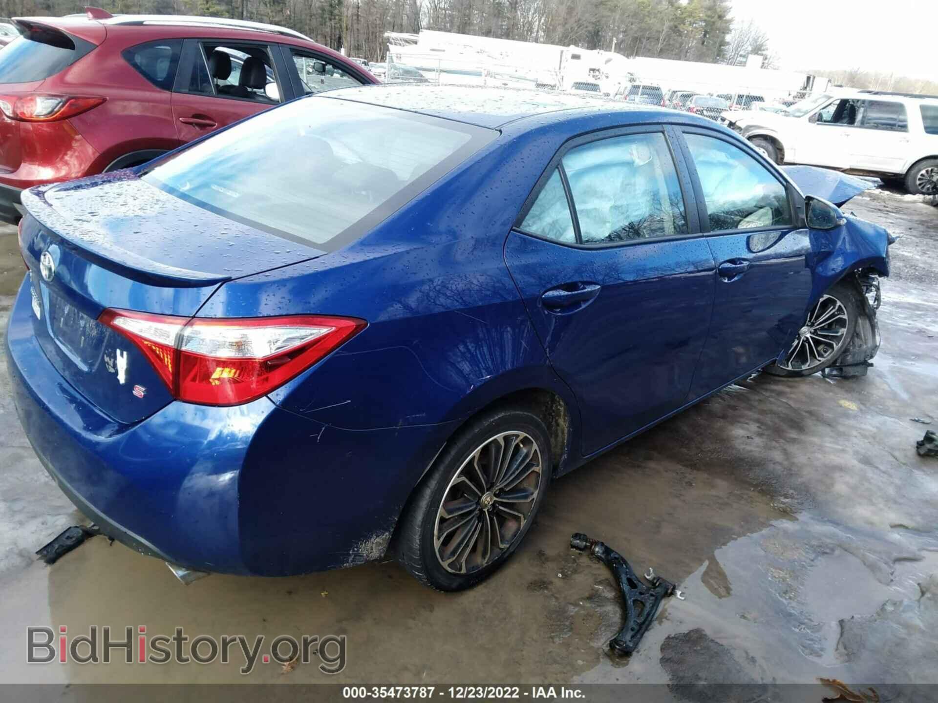 2015 TOYOTA COROLLA - VIN: 2T1BURHE0FC355203 - Фото 4