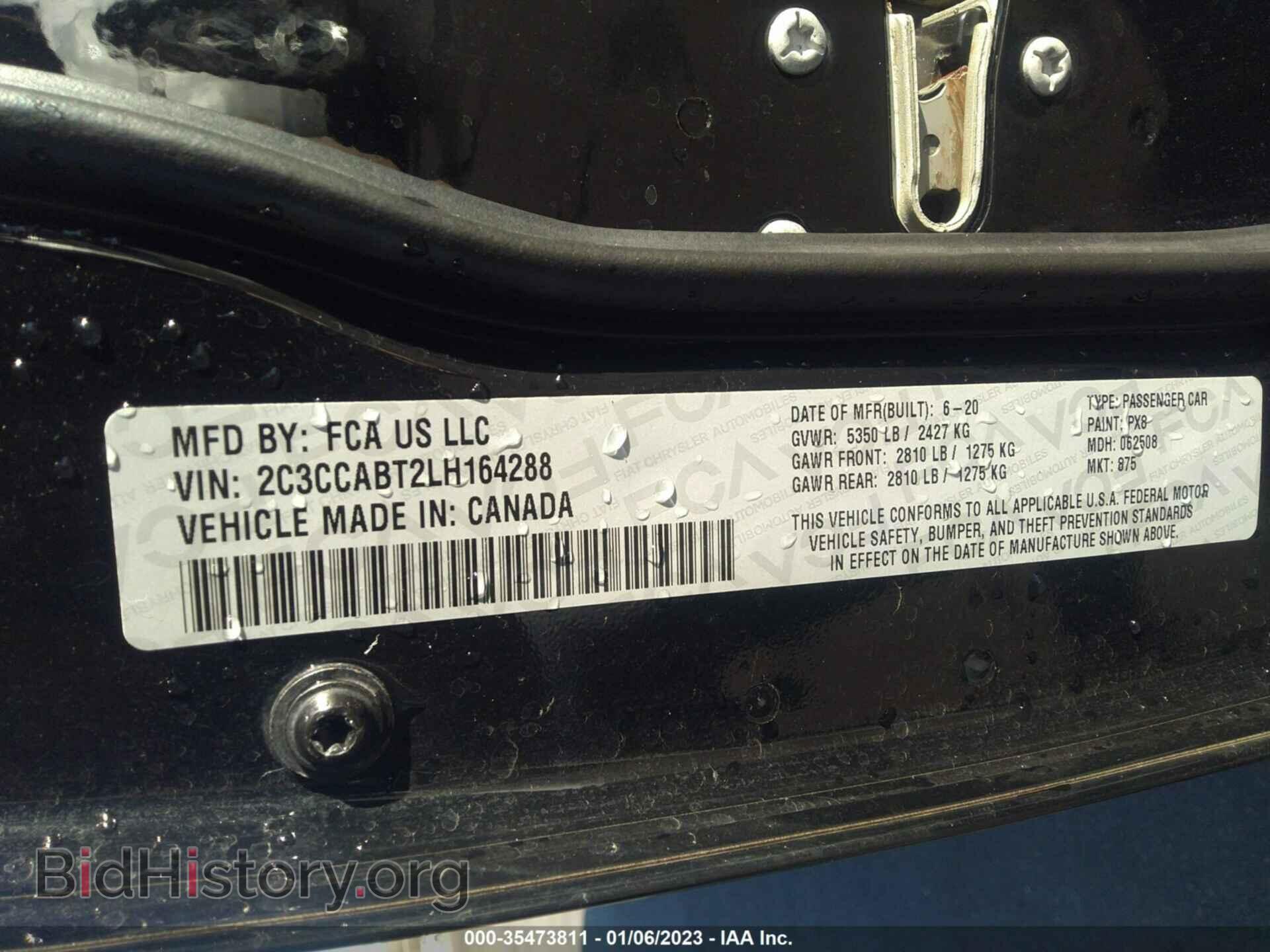 2020 CHRYSLER 300 - VIN: 2C3CCABT2LH164288 - Фото 9