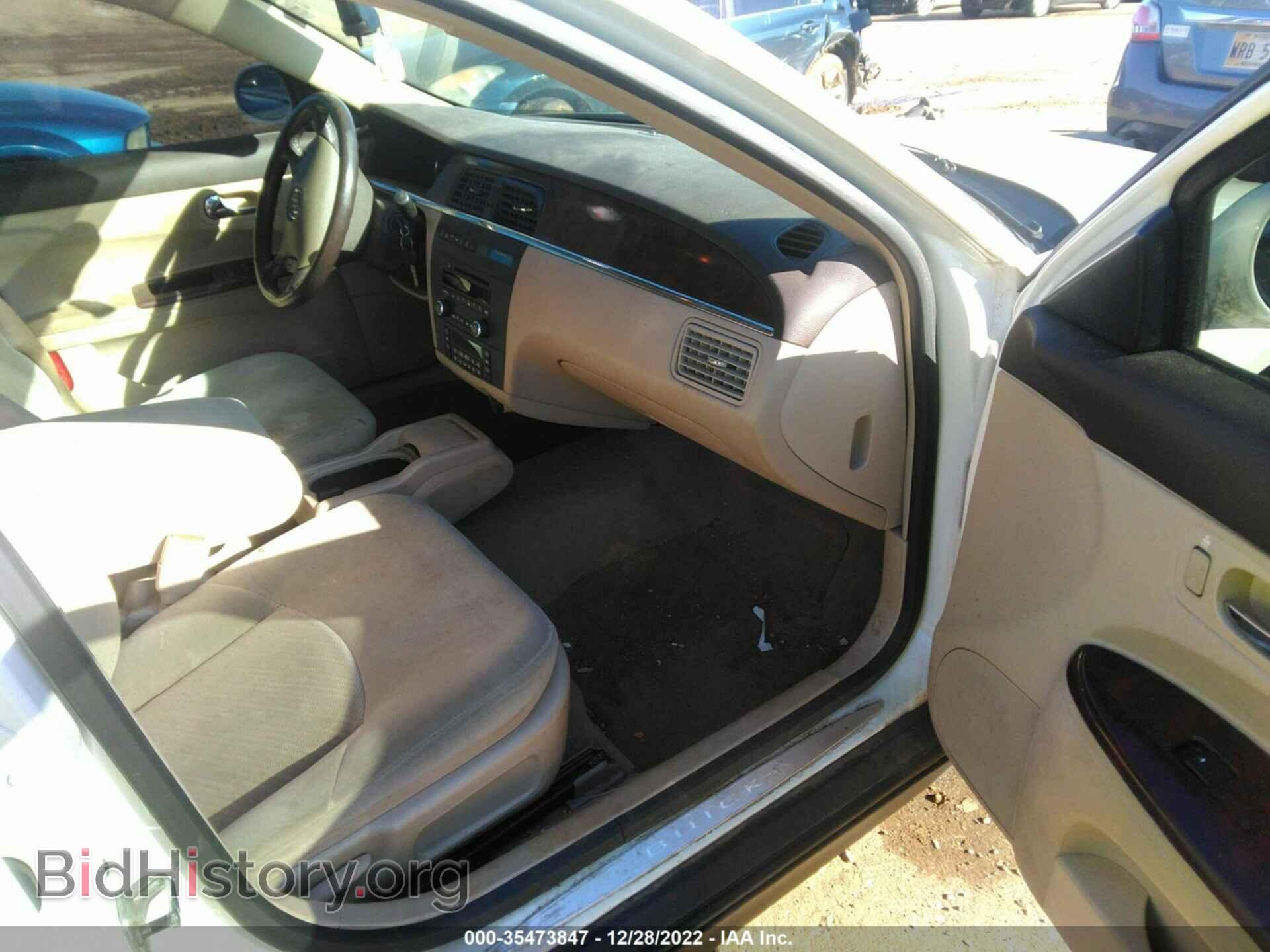2008 BUICK LACROSSE - VIN: 2G4WC582081377458 - Photo 5