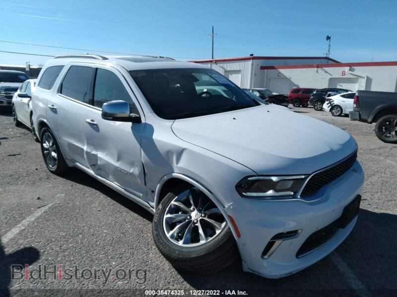 2022 Dodge DURANGO Citadel (VIN 1C4SDJET8NC219106) — photo 1 of 12, IAAI, damage: right front