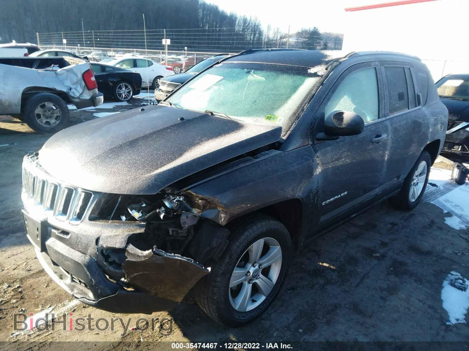 2015 JEEP COMPASS - VIN: 1C4NJDBB6FD206675 - Фото 2