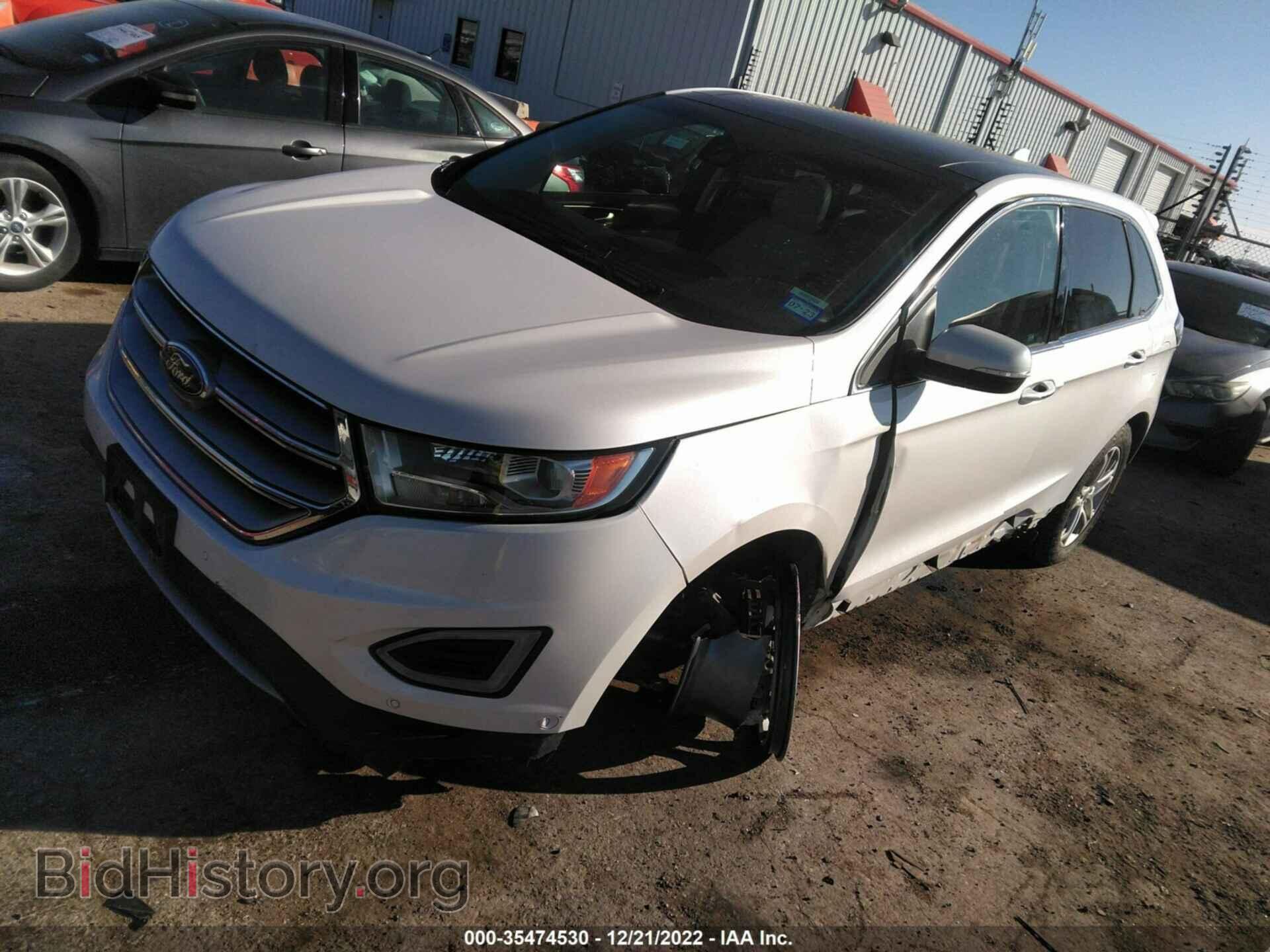 2016 FORD EDGE - VIN: 2FMPK4K98GBB72910 - Photo 2