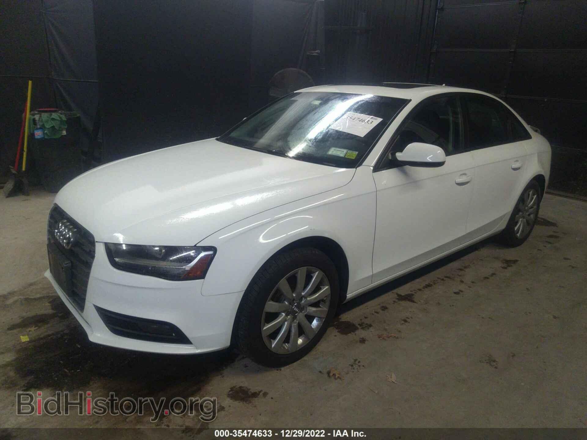 2013 AUDI A4 - VIN: WAUBFAFL4DN036018 - Фото 2