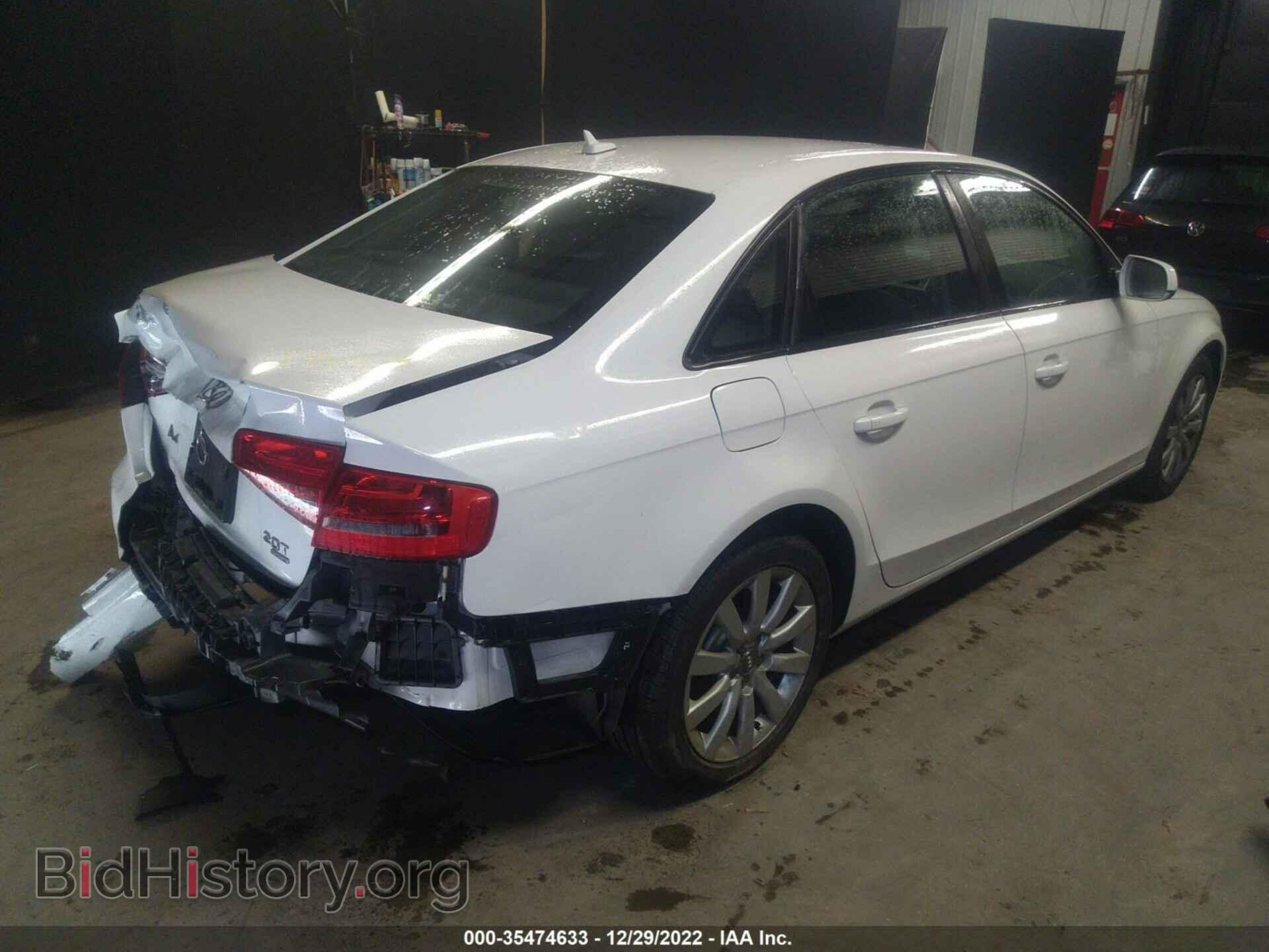 2013 AUDI A4 - VIN: WAUBFAFL4DN036018 - Фото 4