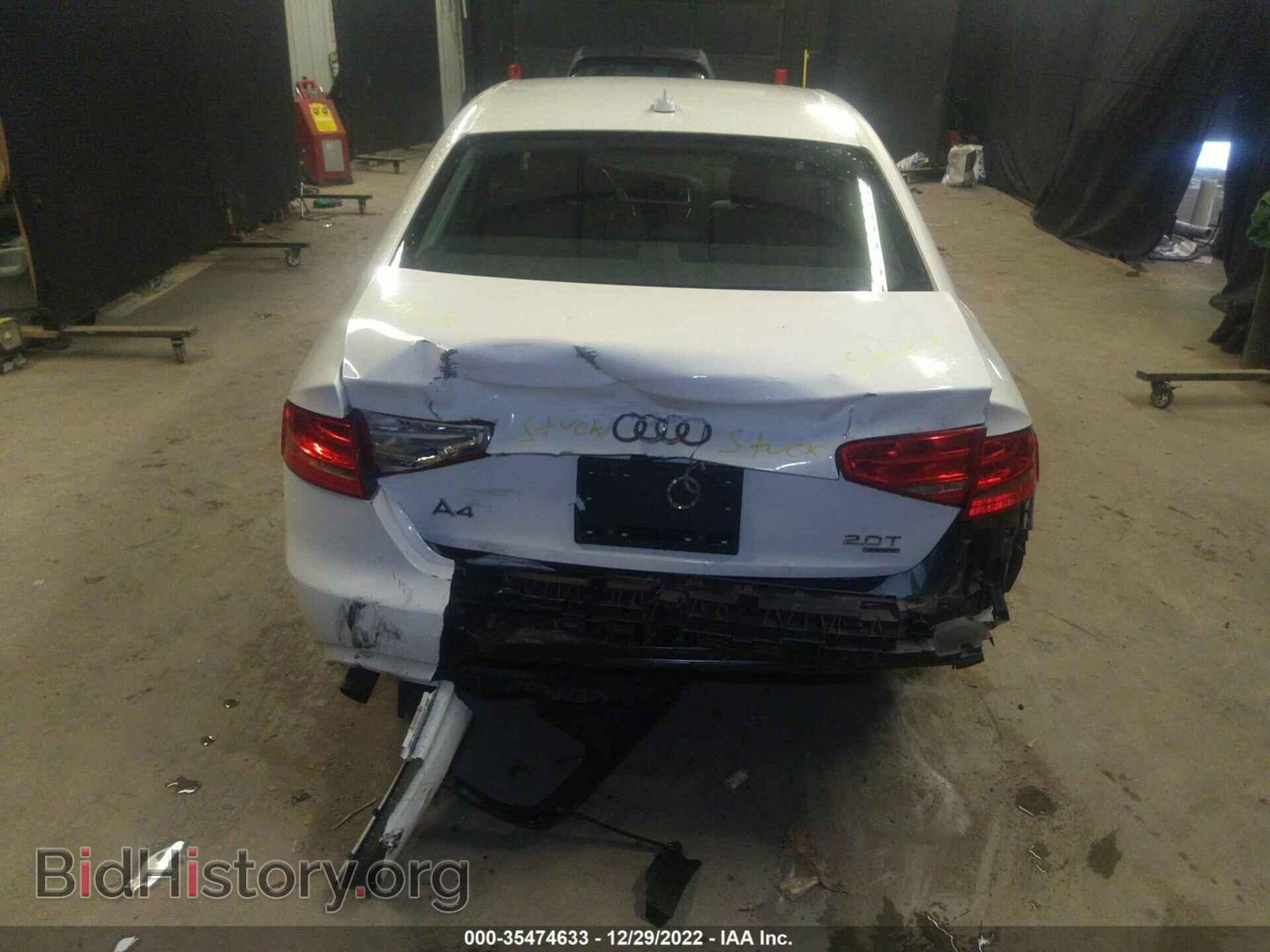 2013 AUDI A4 - VIN: WAUBFAFL4DN036018 - Фото 6