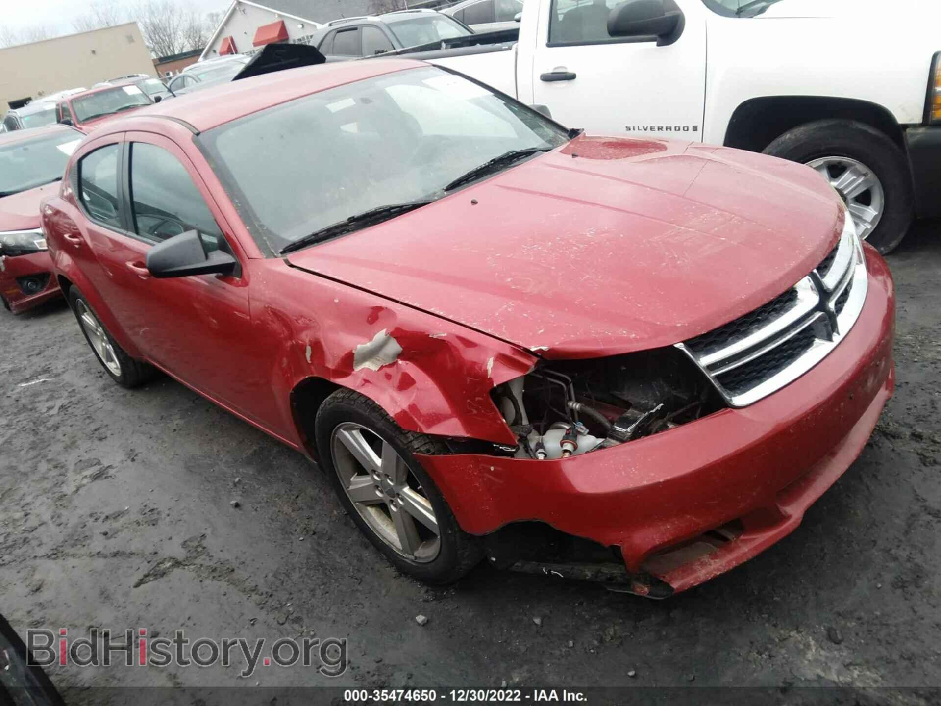 Photo 1C3CDZAB7DN648602 - DODGE AVENGER 2013