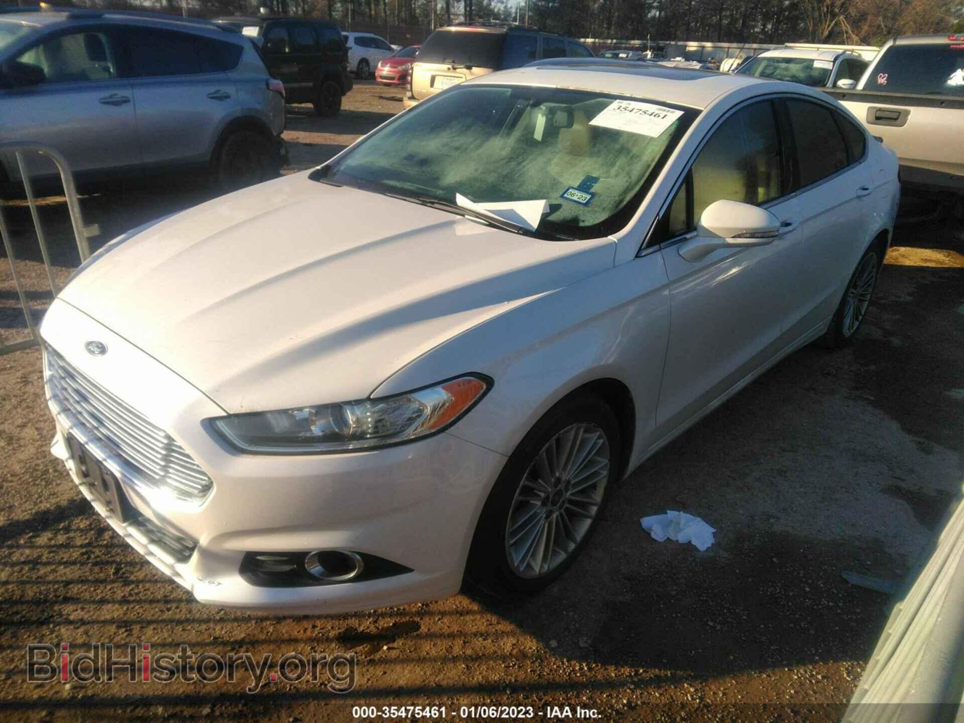 2013 FORD FUSION - VIN: 3FA6P0HR6DR141773 - Фото 2