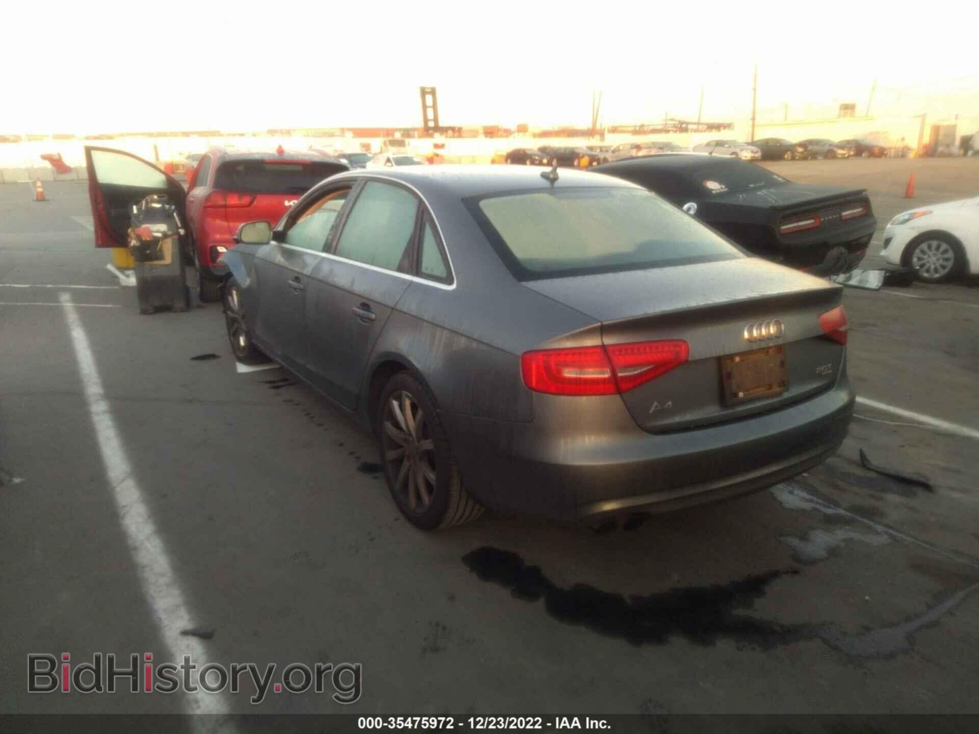 2013 AUDI A4 - VIN: WAUFFAFL2DN025410 - Фото 3