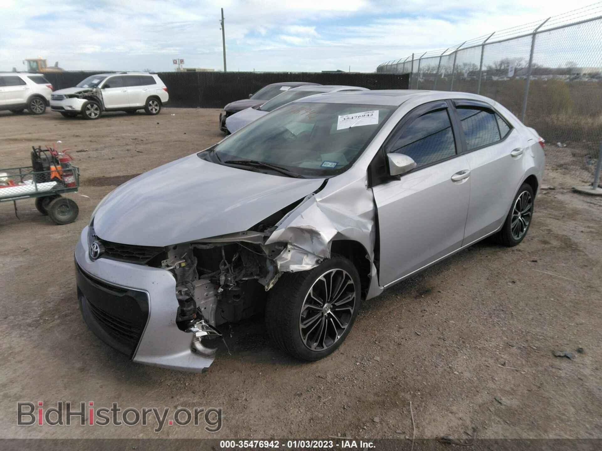 2014 TOYOTA COROLLA - VIN: 2T1BURHE5EC003748 - Фото 2