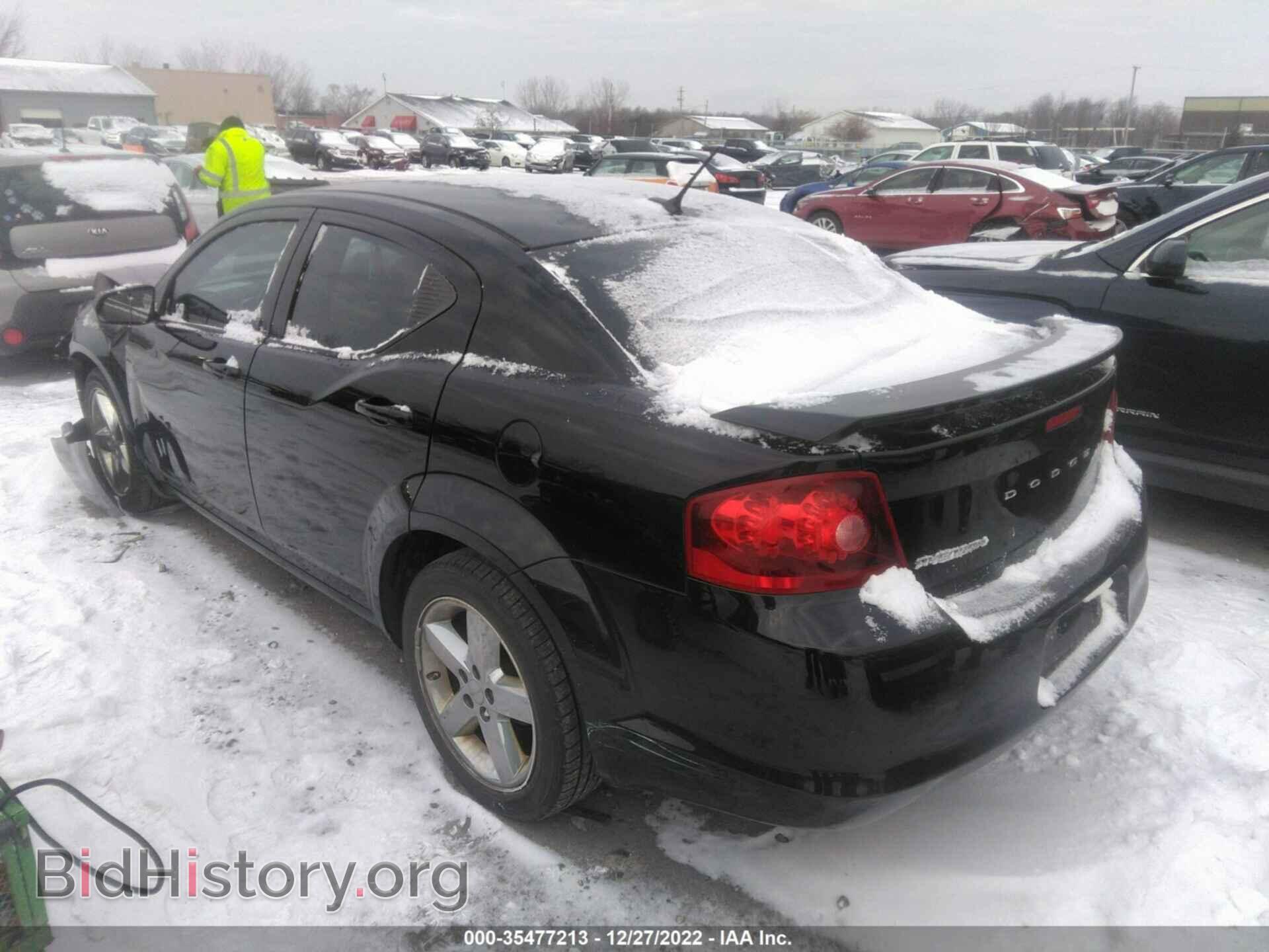 2013 DODGE AVENGER - VIN: 1C3CDZCBXDN654018 - Фото 3
