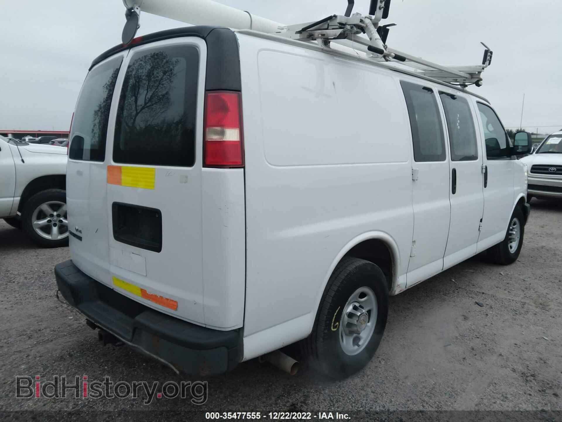 2012 CHEVROLET EXPRESS CARGO VAN - VIN: 1GCWGFCB6C1114203 - Фото 4