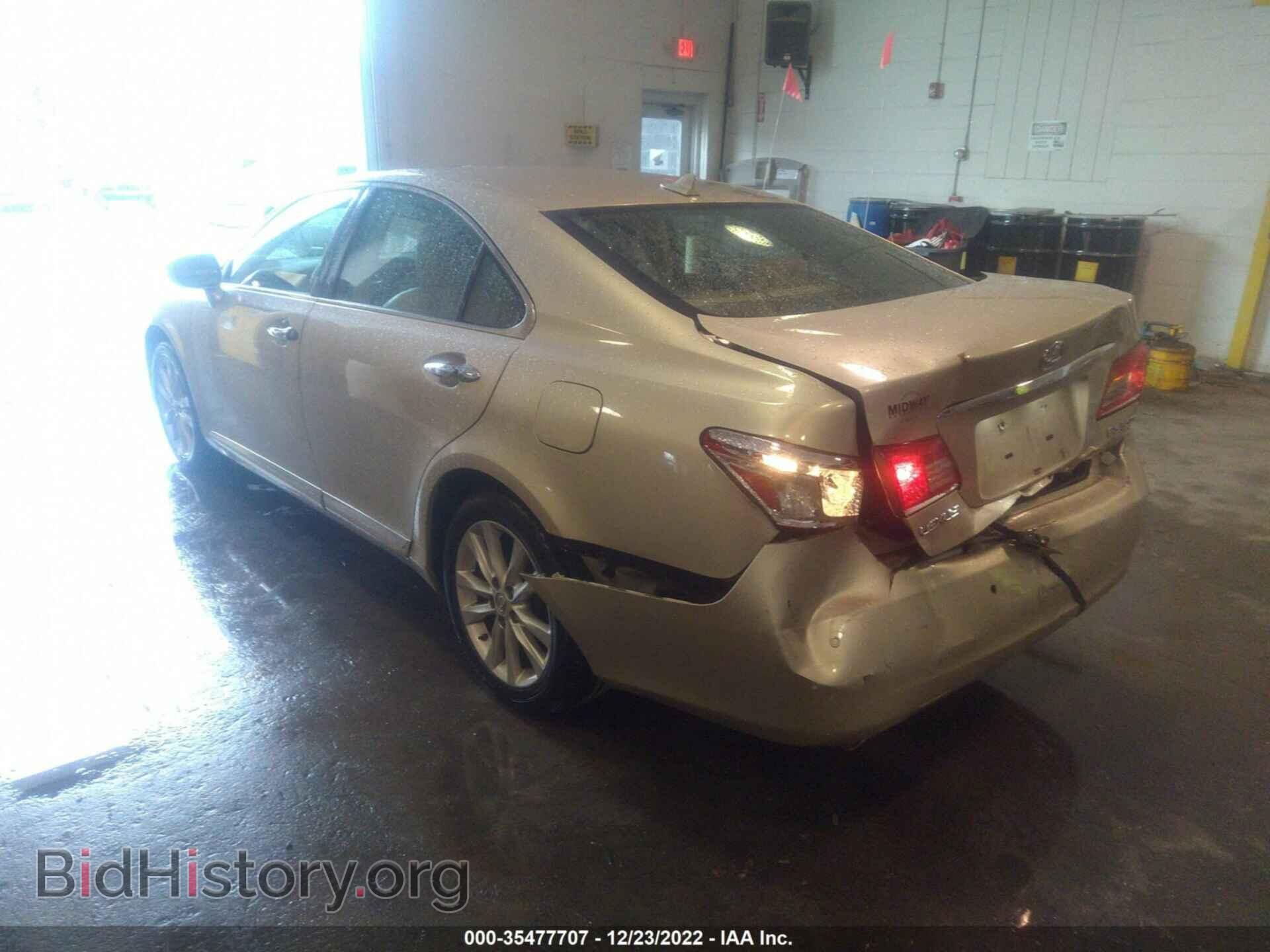 2010 LEXUS ES 350 - VIN: JTHBK1EG7A2397564 - Фото 3