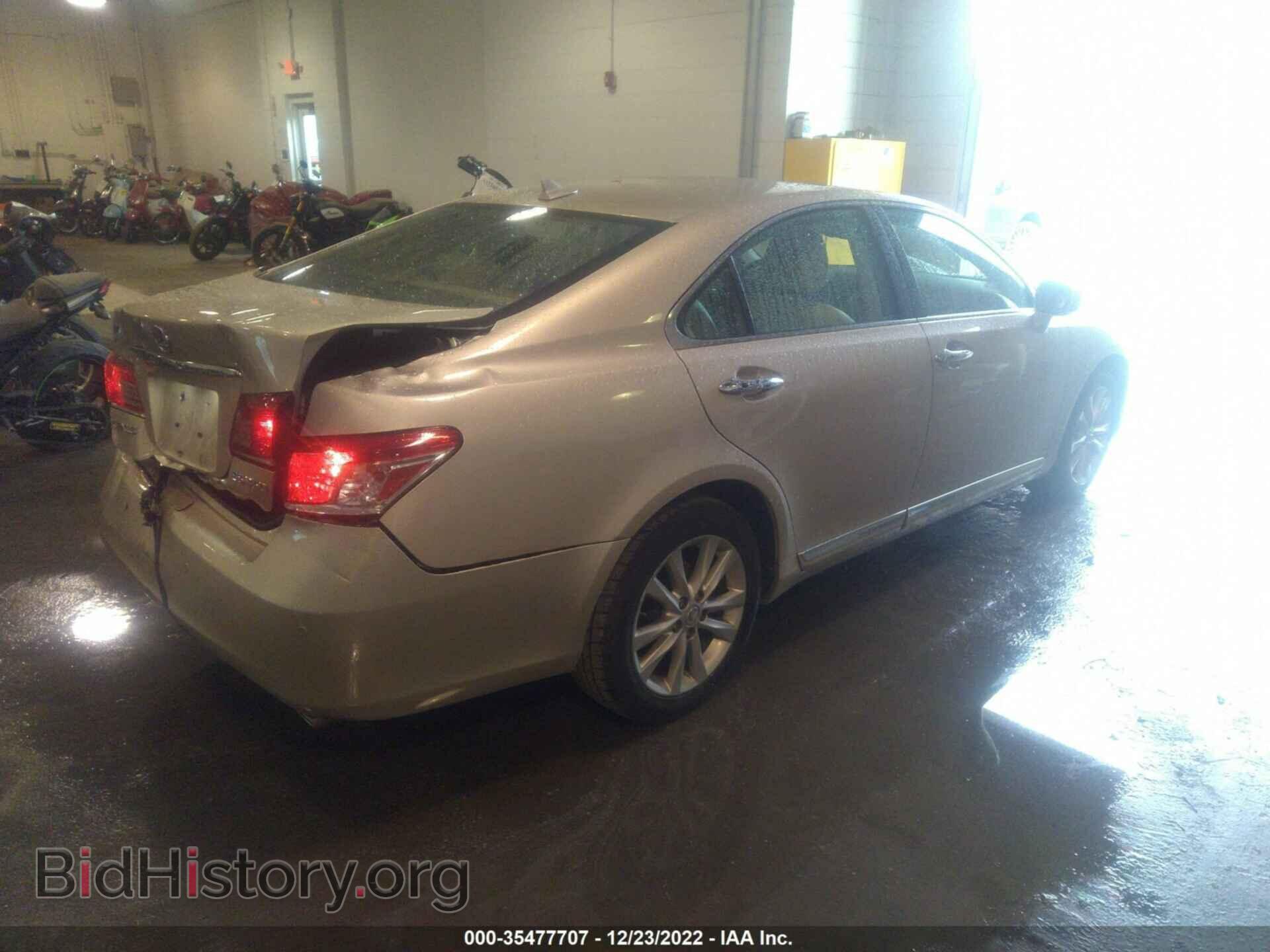 2010 LEXUS ES 350 - VIN: JTHBK1EG7A2397564 - Фото 4