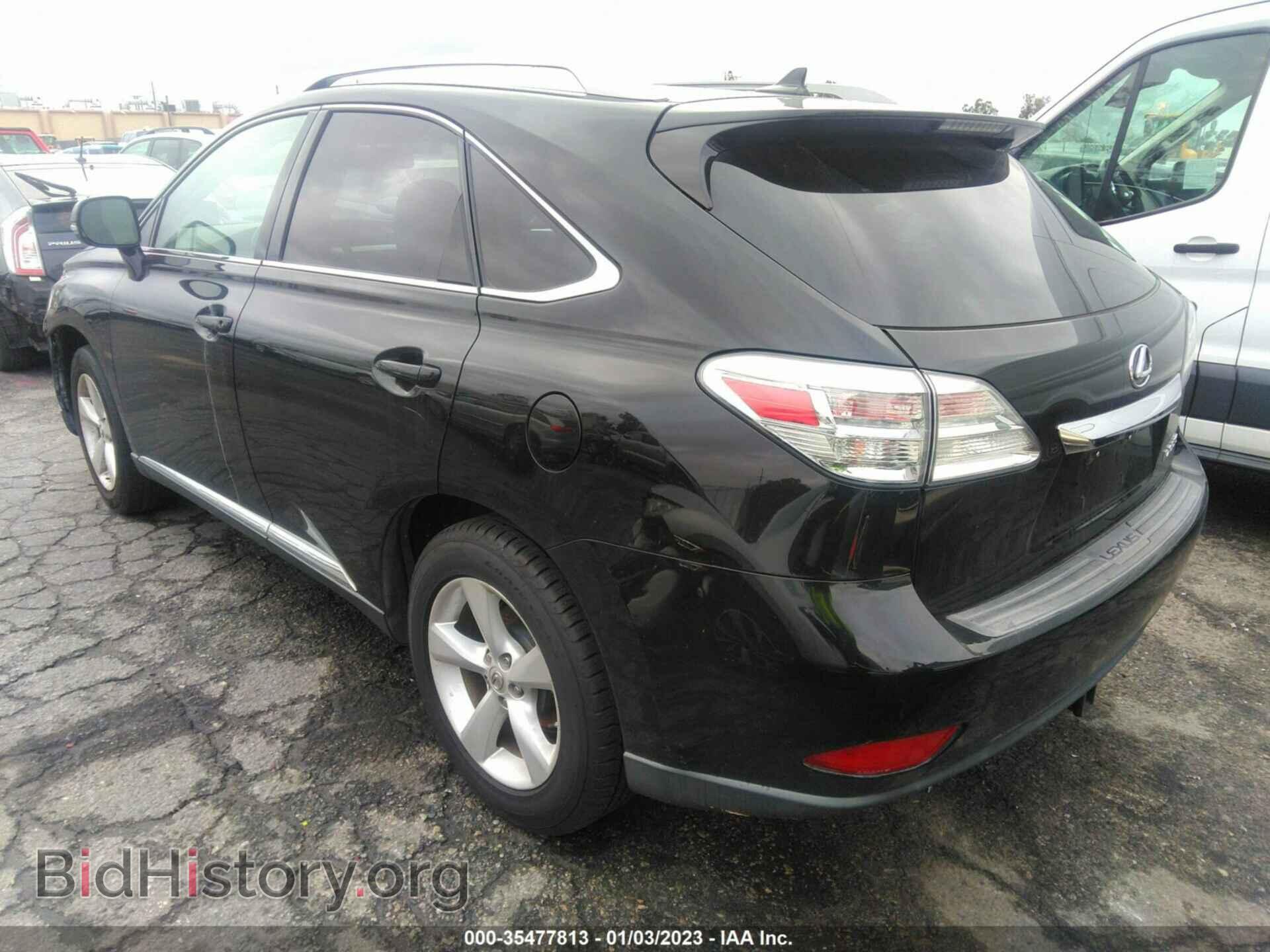 2011 LEXUS RX 350 - VIN: 2T2BK1BA0BC091242 - Фото 3