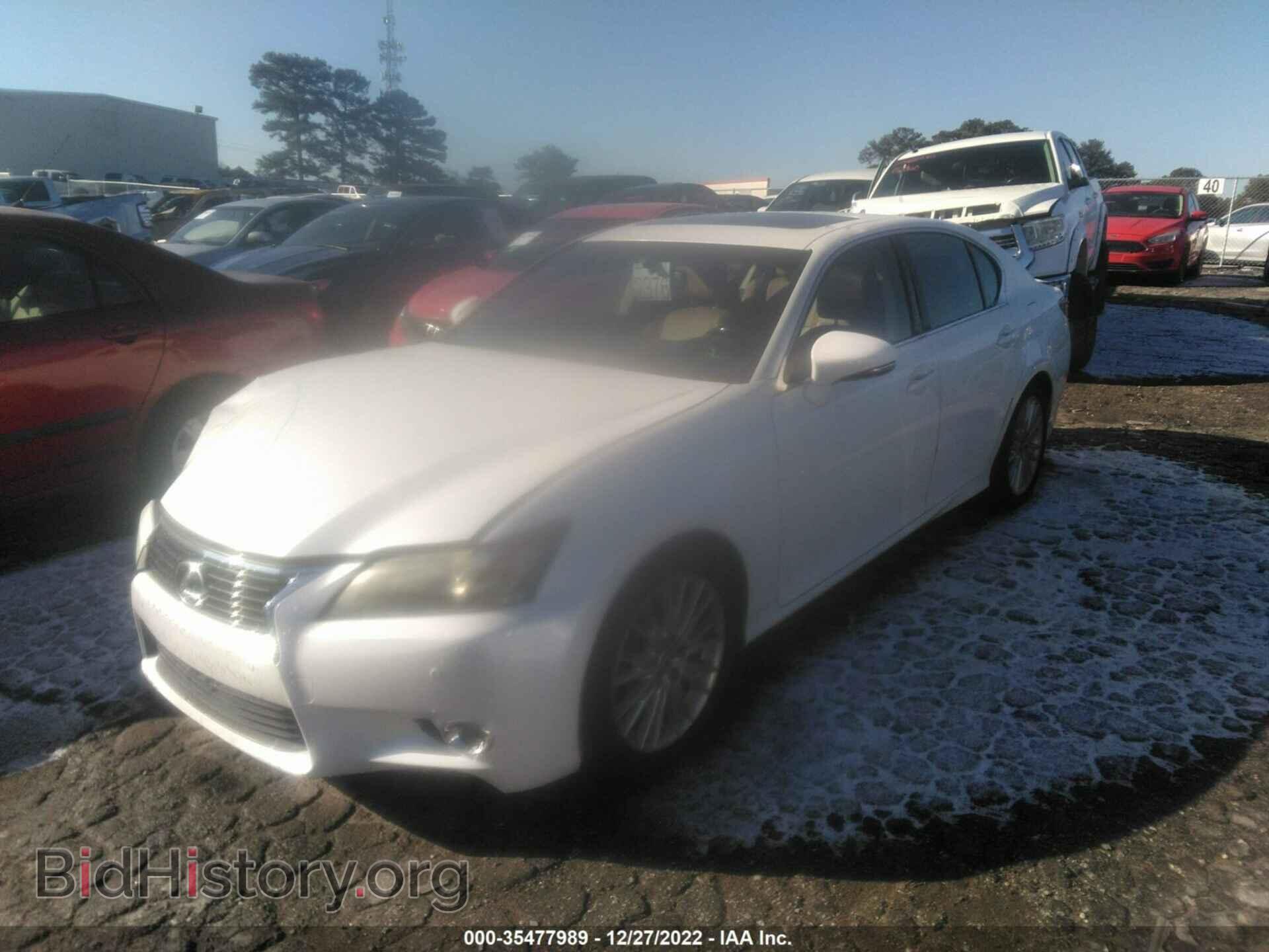 2013 LEXUS GS 350 - VIN: JTHBE1BL3D5016336 - Фото 2