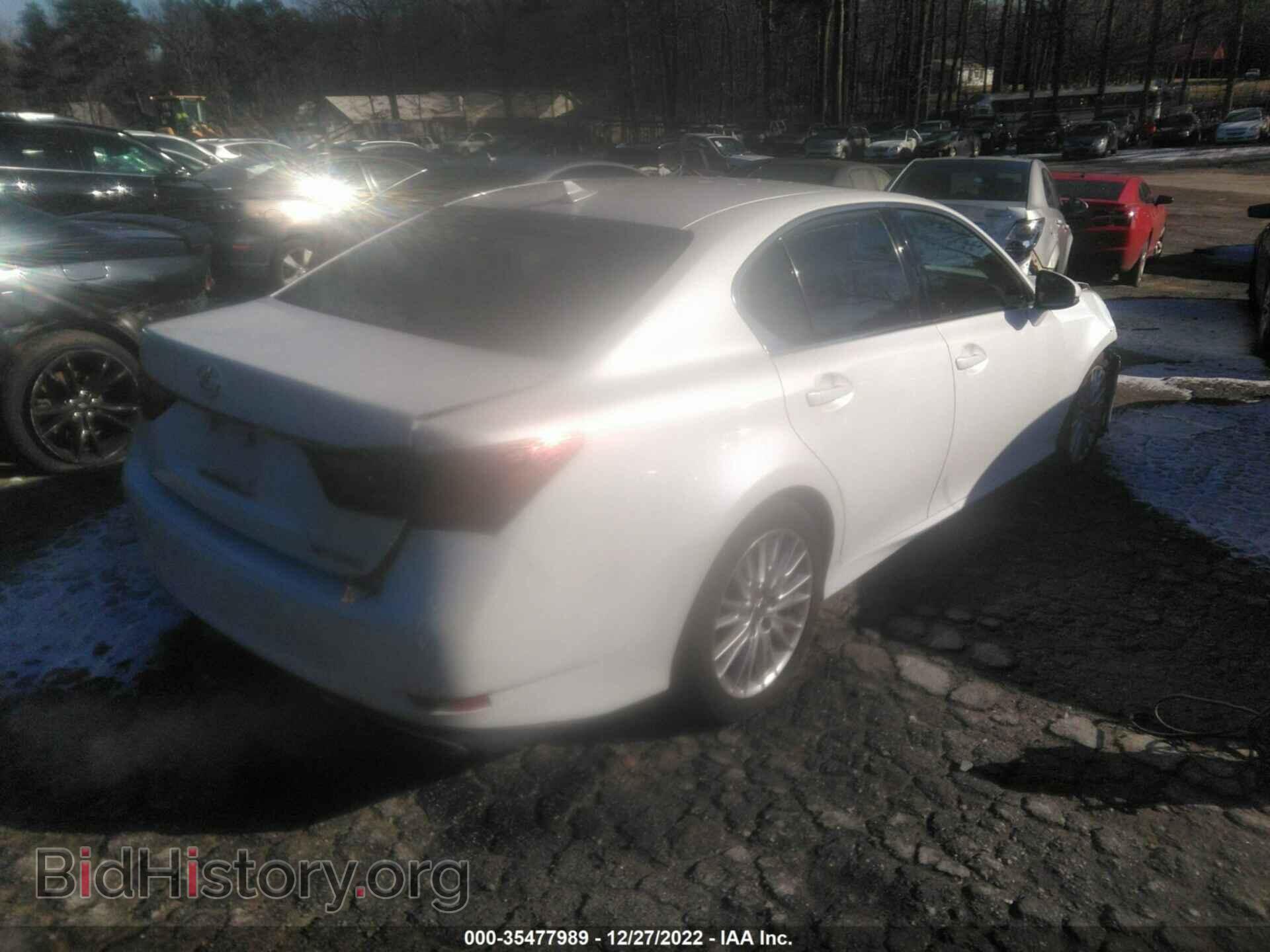 2013 LEXUS GS 350 - VIN: JTHBE1BL3D5016336 - Фото 4
