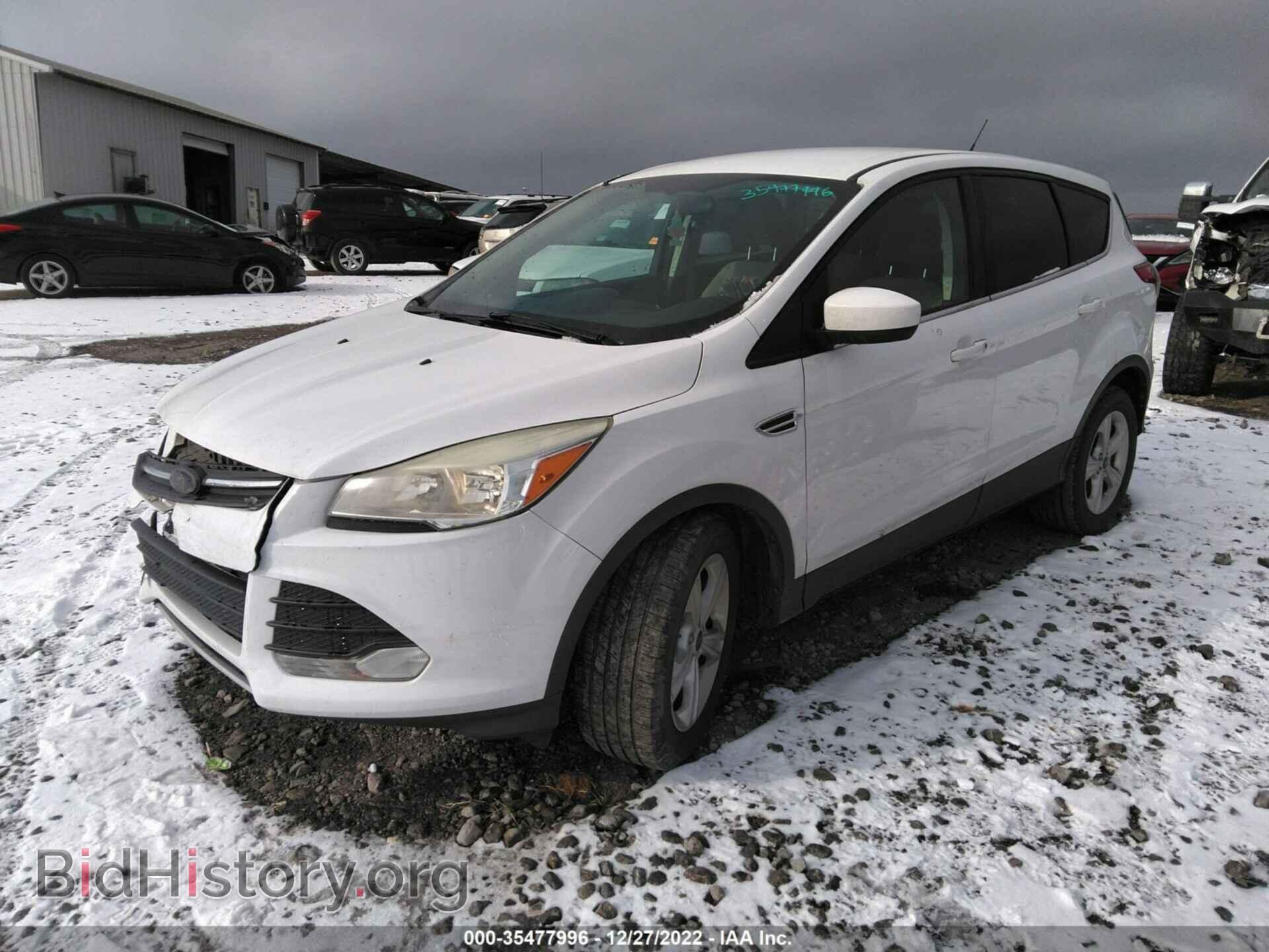 2014 FORD ESCAPE - VIN: 1FMCU0GX0EUD33105 - Фото 2