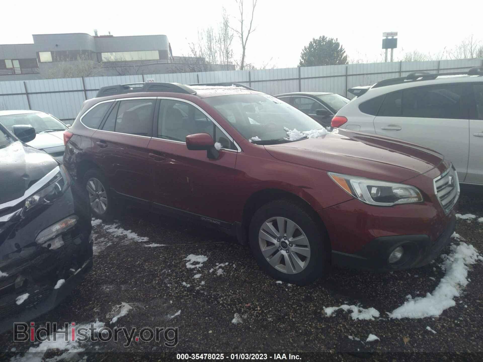 Фотография 4S4BSBCC9F3315113 - SUBARU OUTBACK 2015