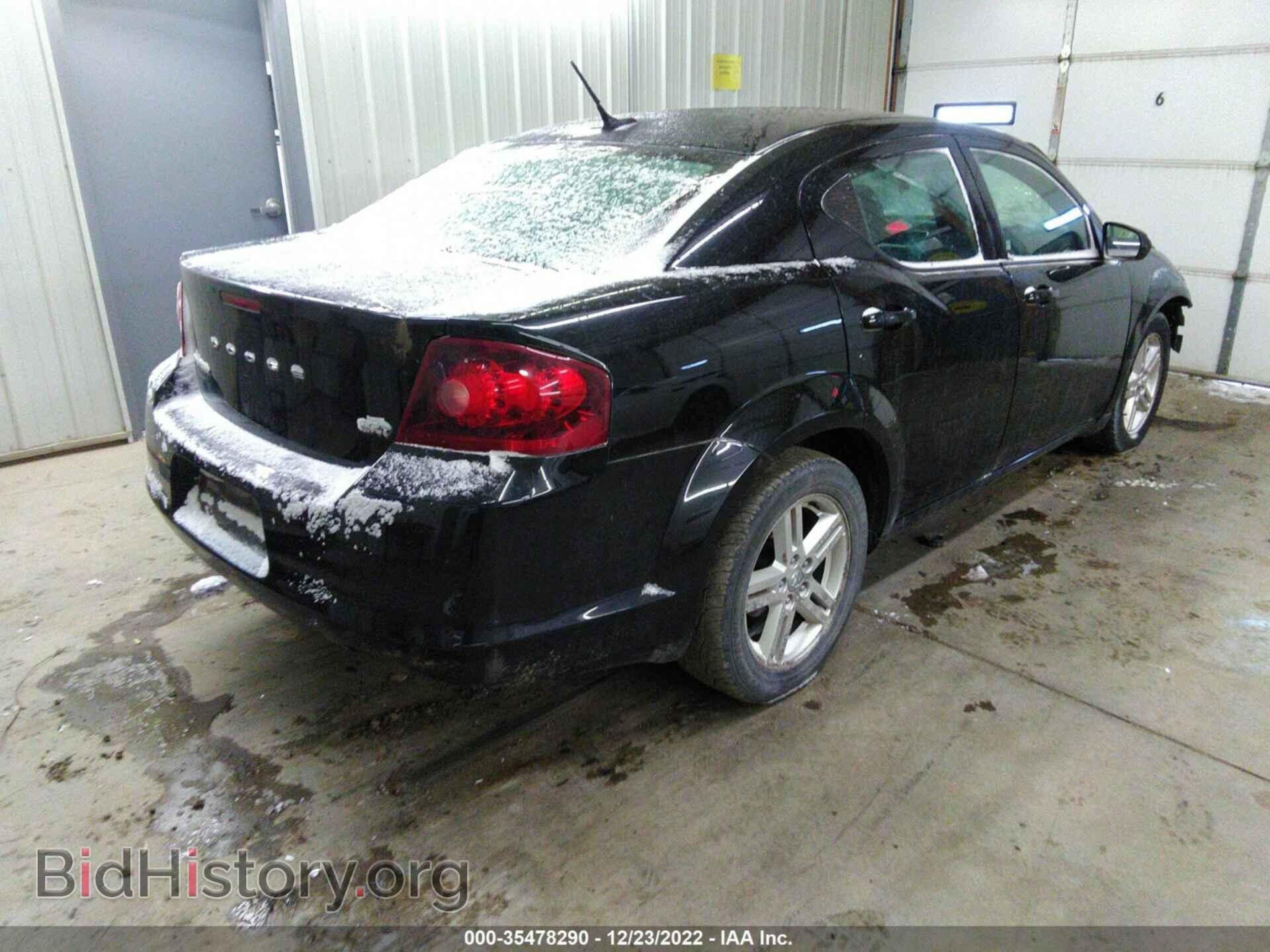2013 DODGE AVENGER - VIN: 1C3CDZCG8DN508549 - Фото 4