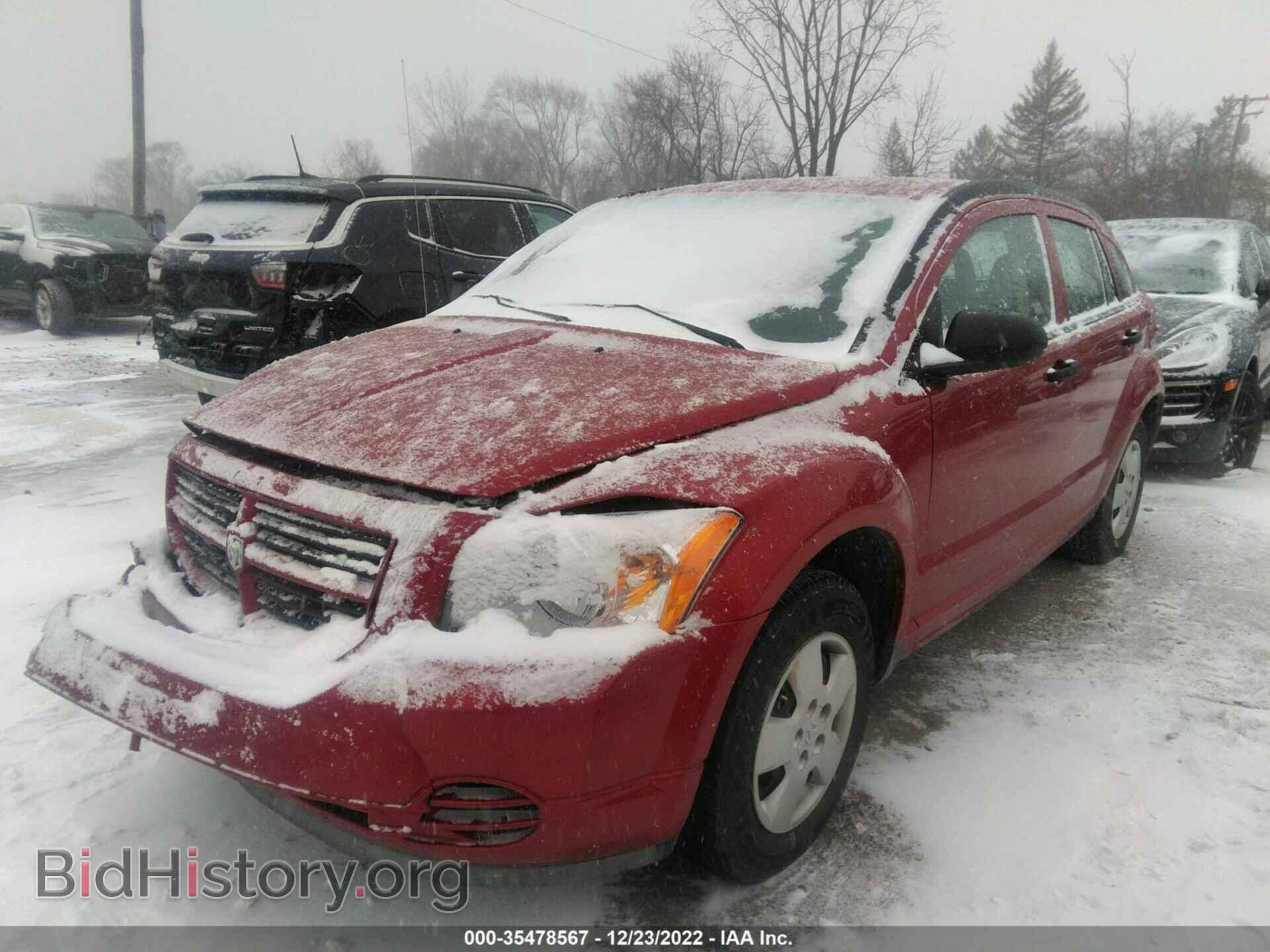 2007 DODGE CALIBER - VIN: 1B3HB28B47D407550 - Фото 2