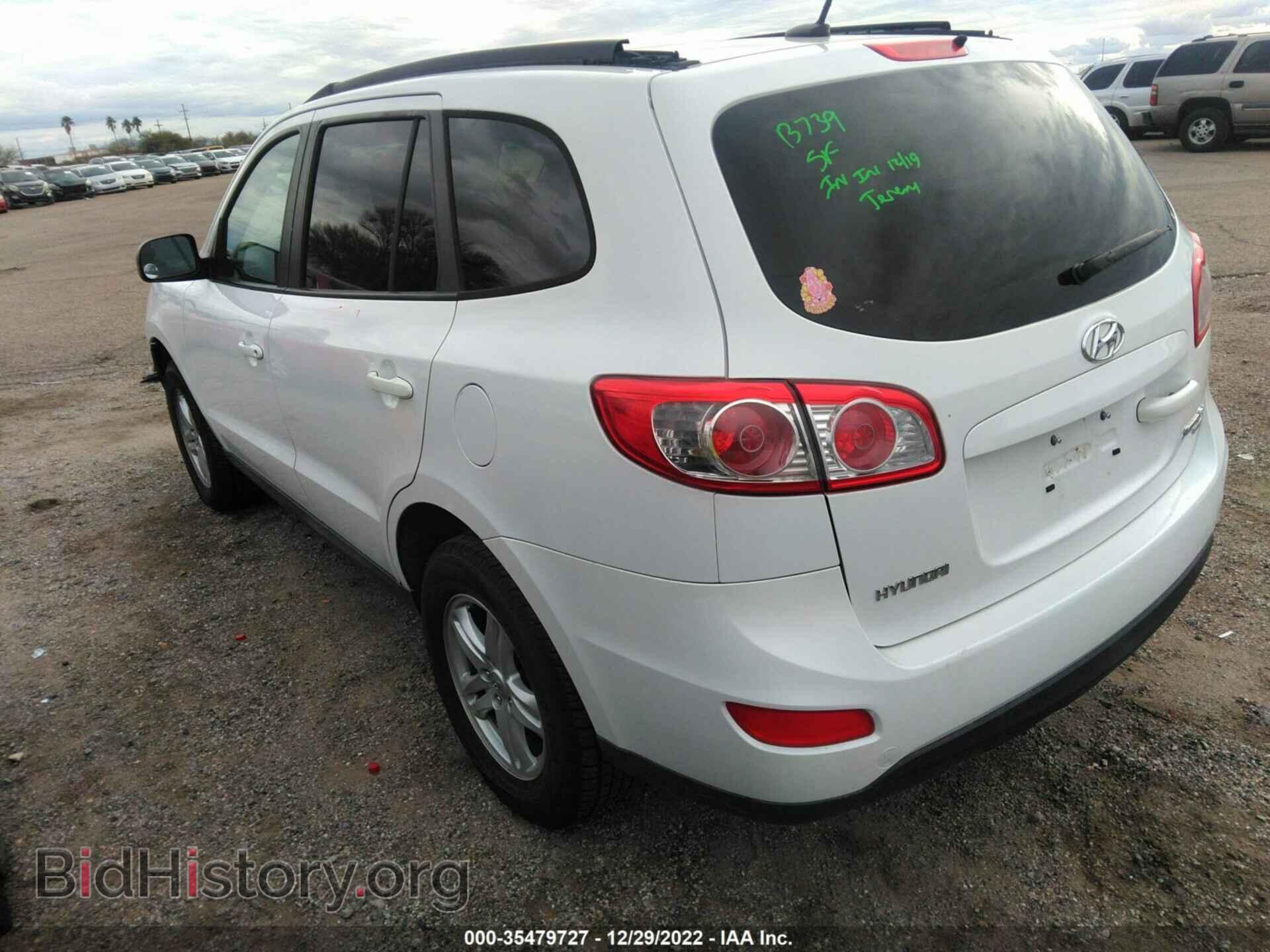 2010 HYUNDAI SANTA FE - VIN: 5NMSGDAB8AH362400 - Фото 3