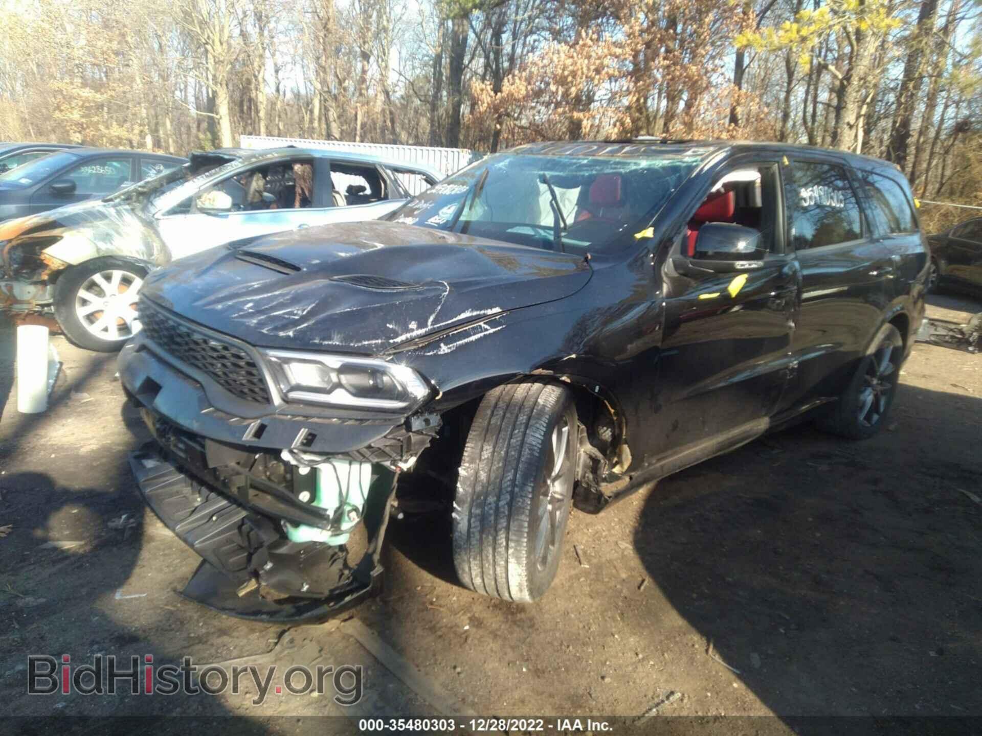 2021 DODGE DURANGO - VIN: 1C4SDJCT9MC696645 - Фото 2