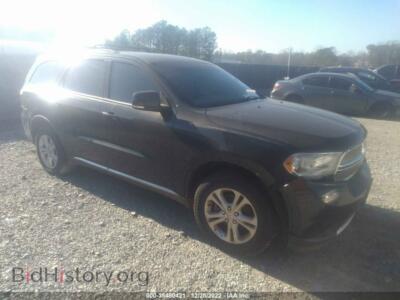 2011 Dodge DURANGO Crew, black — VIN 1D4RD4GG6BC634360, IAAI