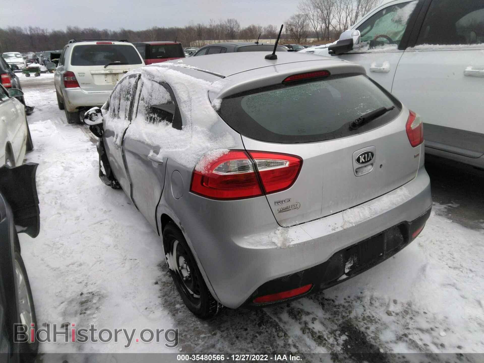2014 KIA RIO - VIN: KNADM5A34E6326400 - Фото 3
