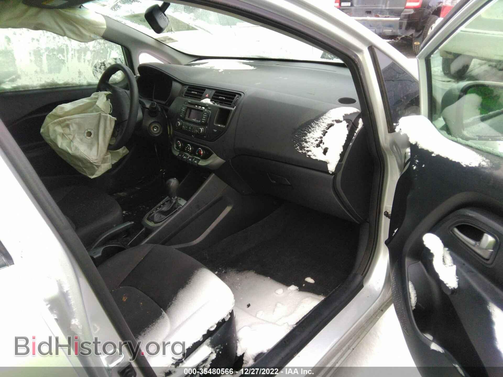 2014 KIA RIO - VIN: KNADM5A34E6326400 - Фото 5