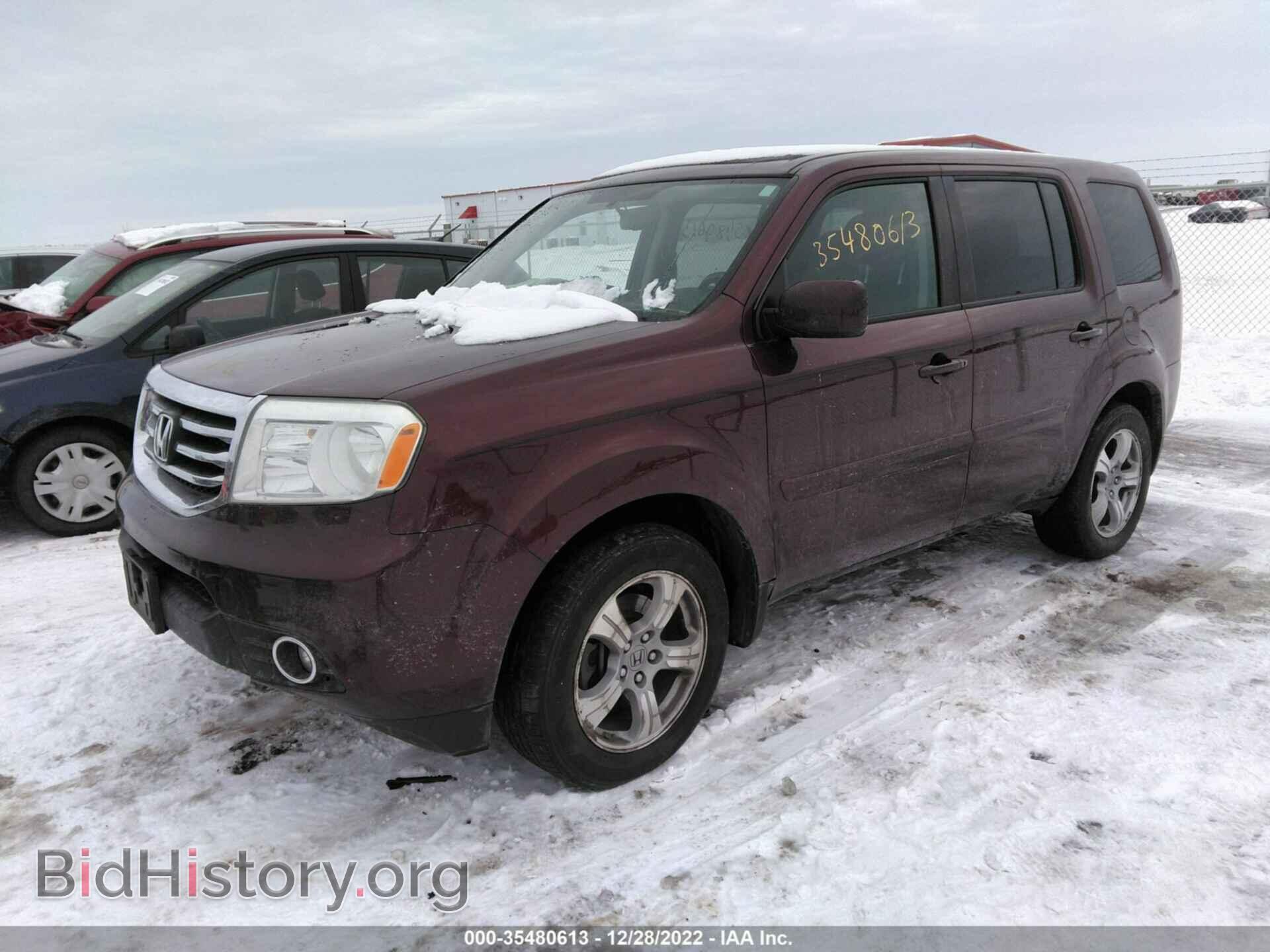 2013 HONDA PILOT - VIN: 5FNYF4H61DB019181 - Фото 2