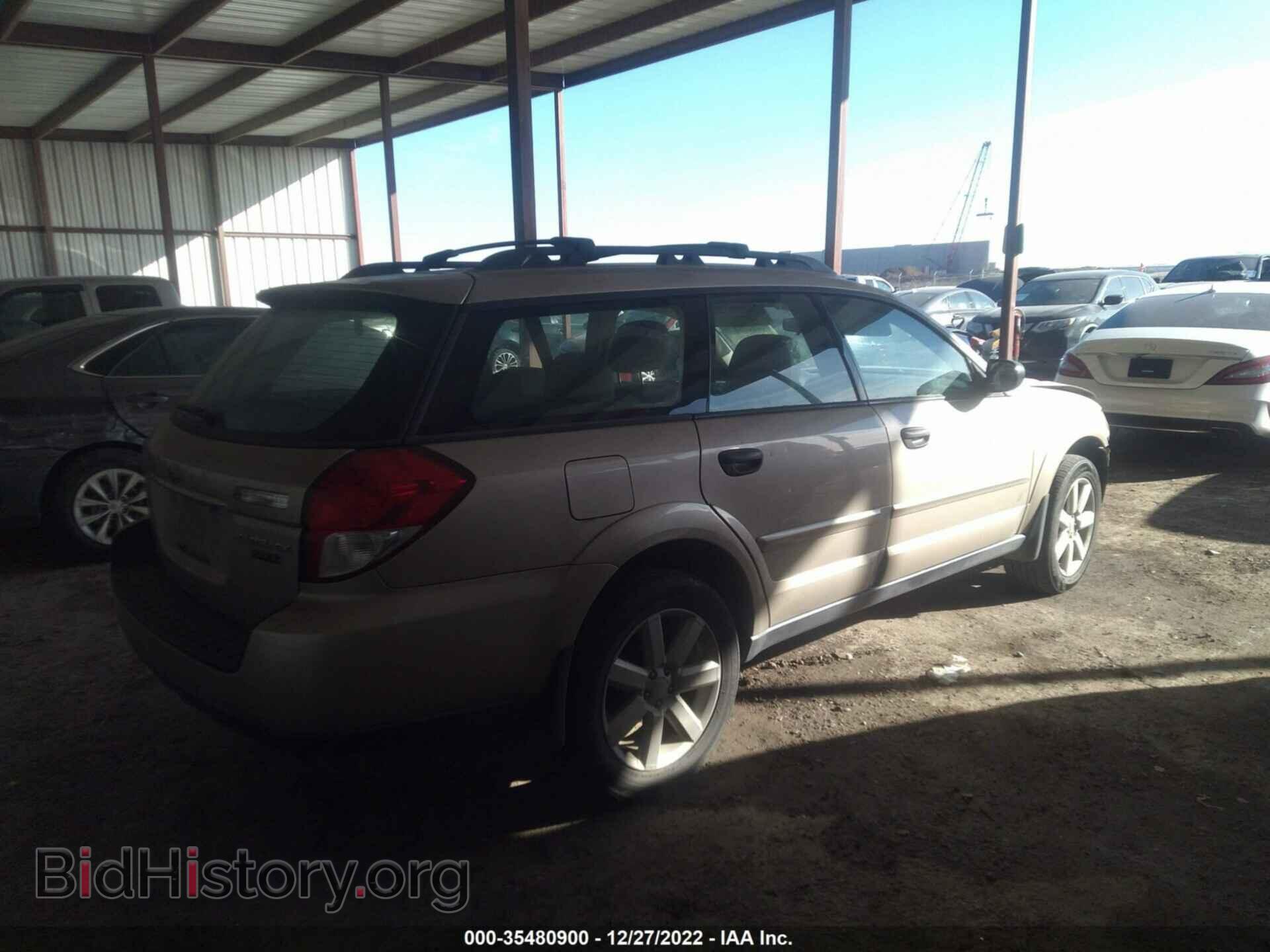 2009 SUBARU OUTBACK - VIN: 4S4BP61C697310086 - Фото 4