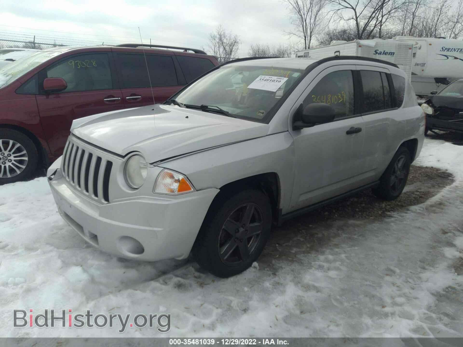 2007 JEEP COMPASS - VIN: 1J8FF47W77D278447 - Фото 2