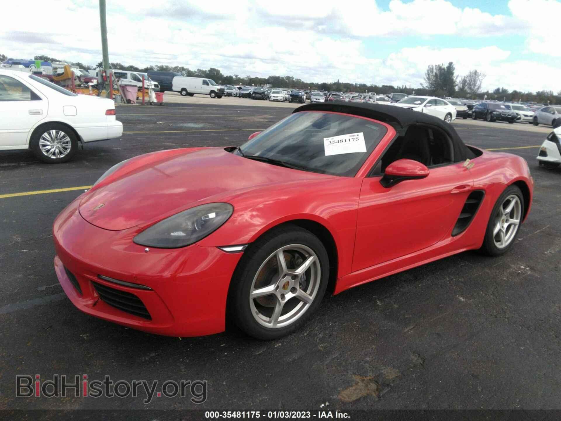 2017 PORSCHE 718 BOXSTER - VIN: WP0CA2A87HS221086 - Фото 2