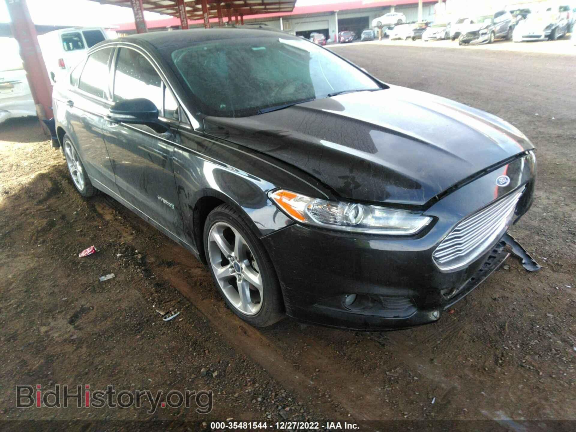 Фотография 3FA6P0LU5DR325517 - FORD FUSION 2013