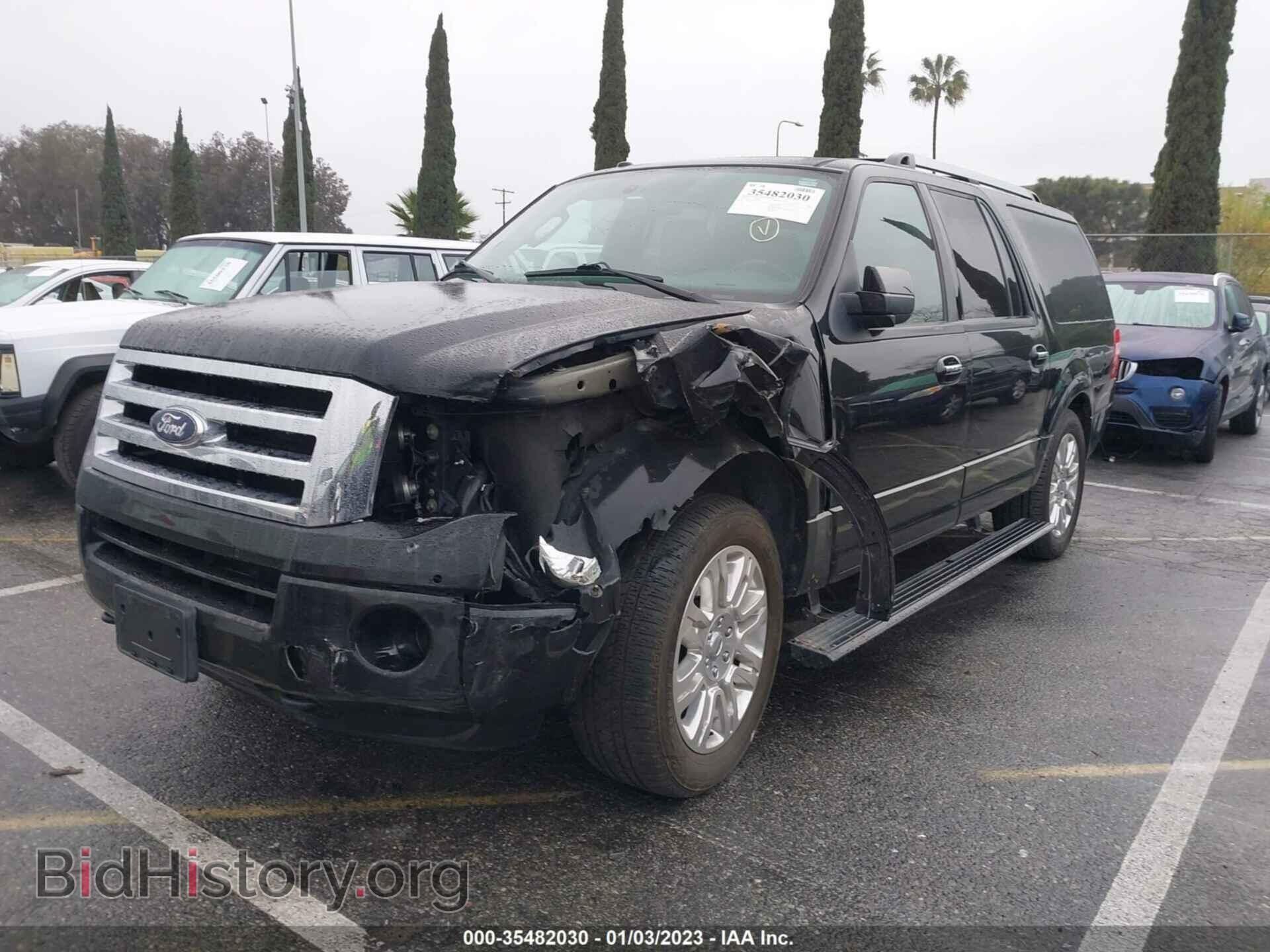 2014 FORD EXPEDITION EL - VIN: 1FMJK2A59EEF12270 - Фото 2