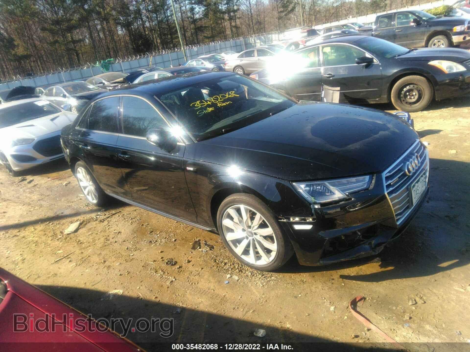 Photo WAUDNAF44JA077014 - AUDI A4 2018