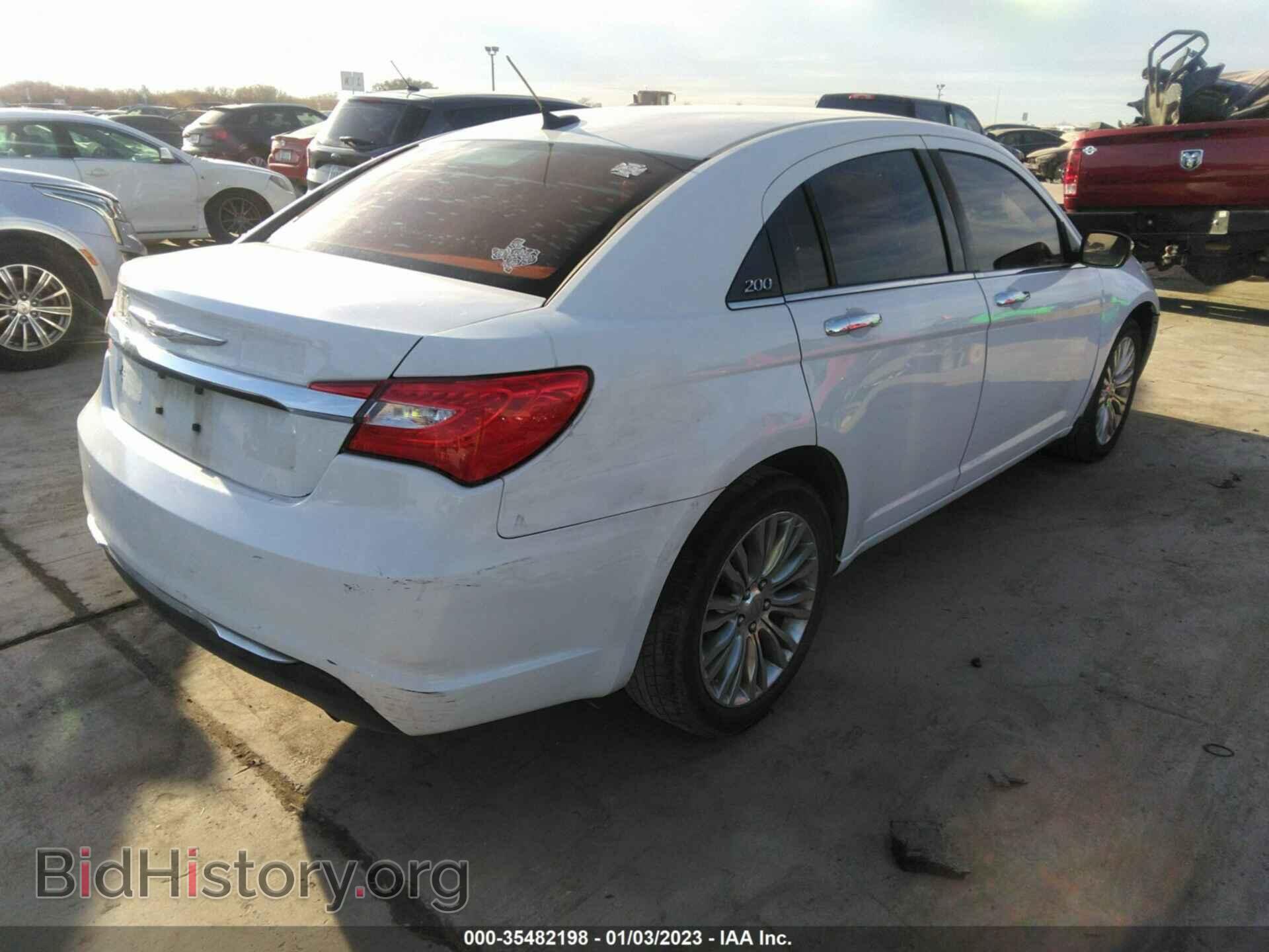 2012 CHRYSLER 200 - VIN: 1C3CCBCB1CN275871 - Фото 4