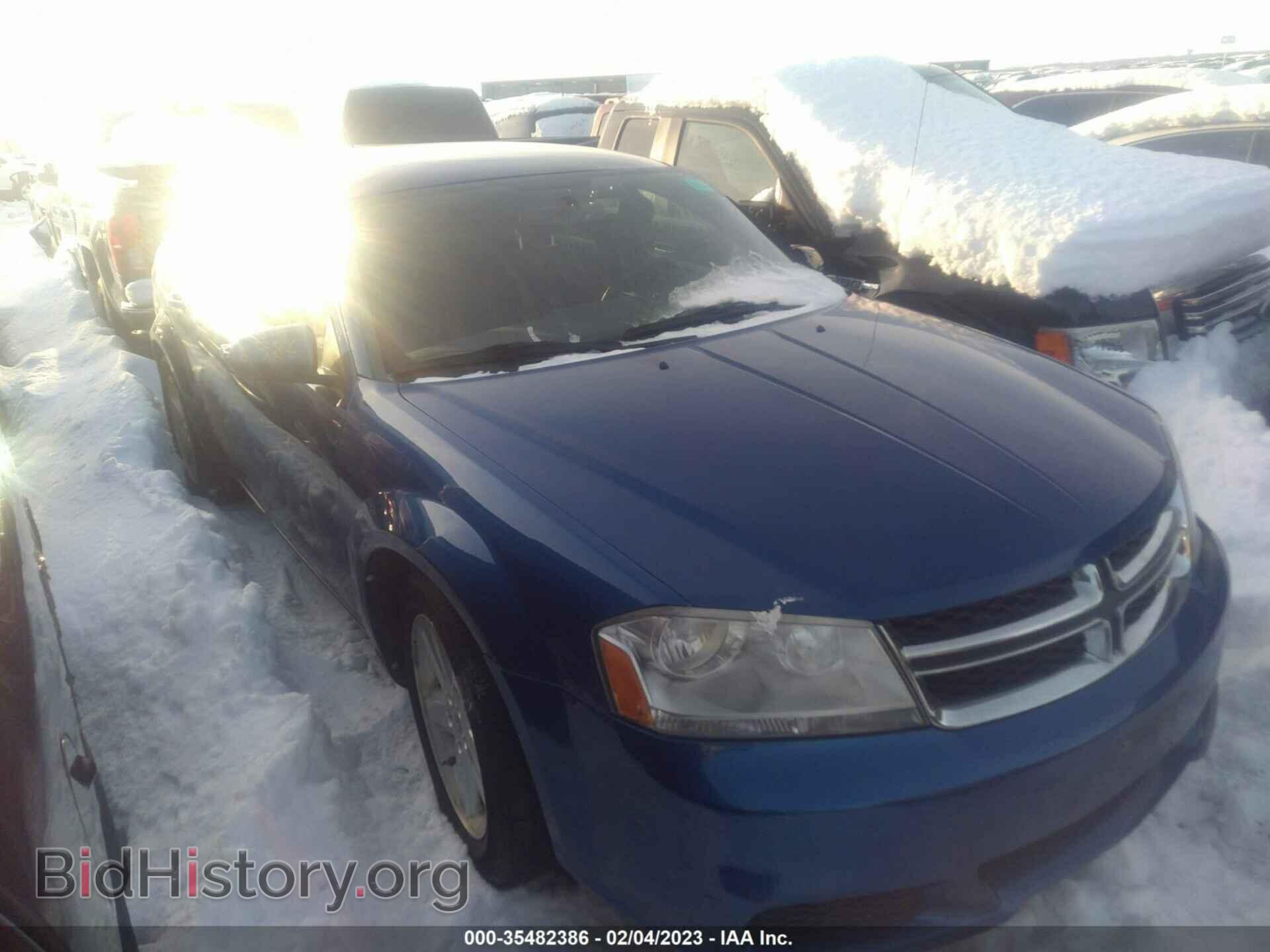 Photo 1C3CDZCB5CN148305 - DODGE AVENGER 2012