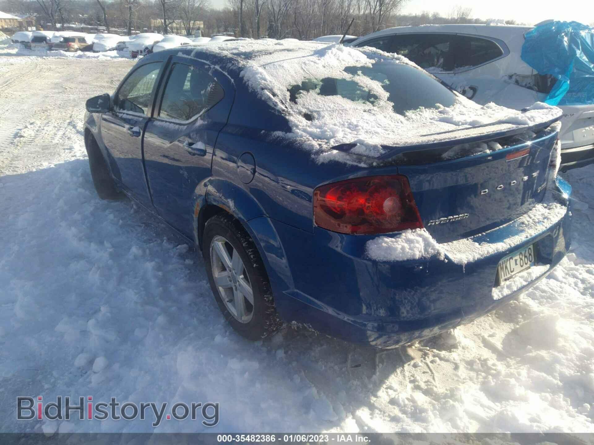 2012 DODGE AVENGER - VIN: 1C3CDZCB5CN148305 - Photo 3