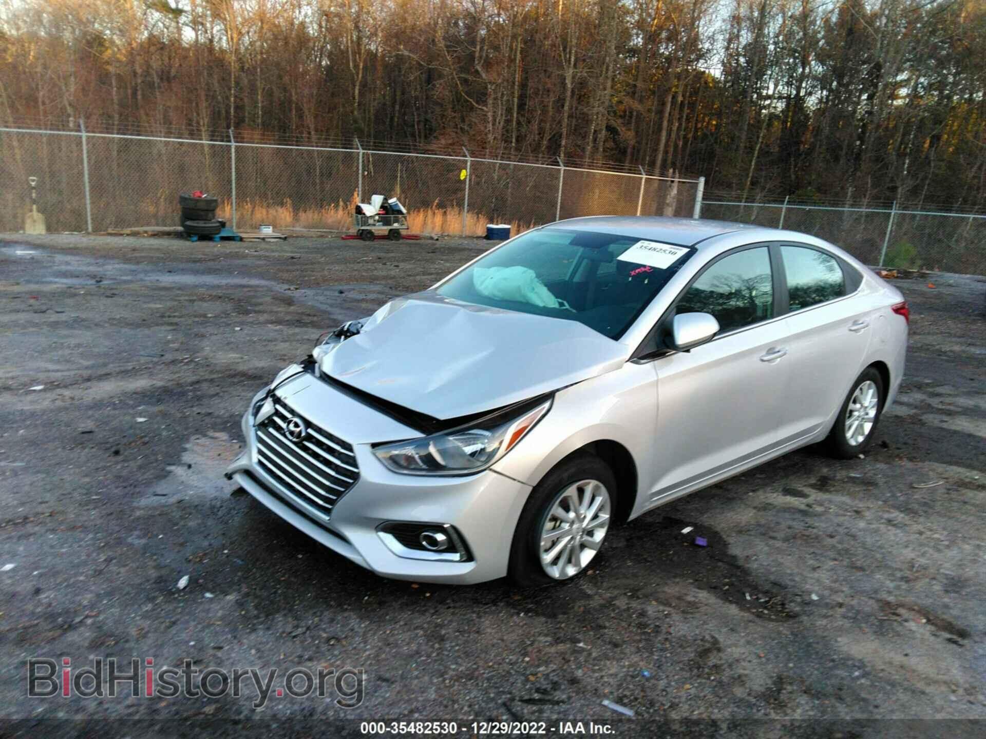 2022 HYUNDAI ACCENT - VIN: 3KPC24A65NE166238 - Фото 2