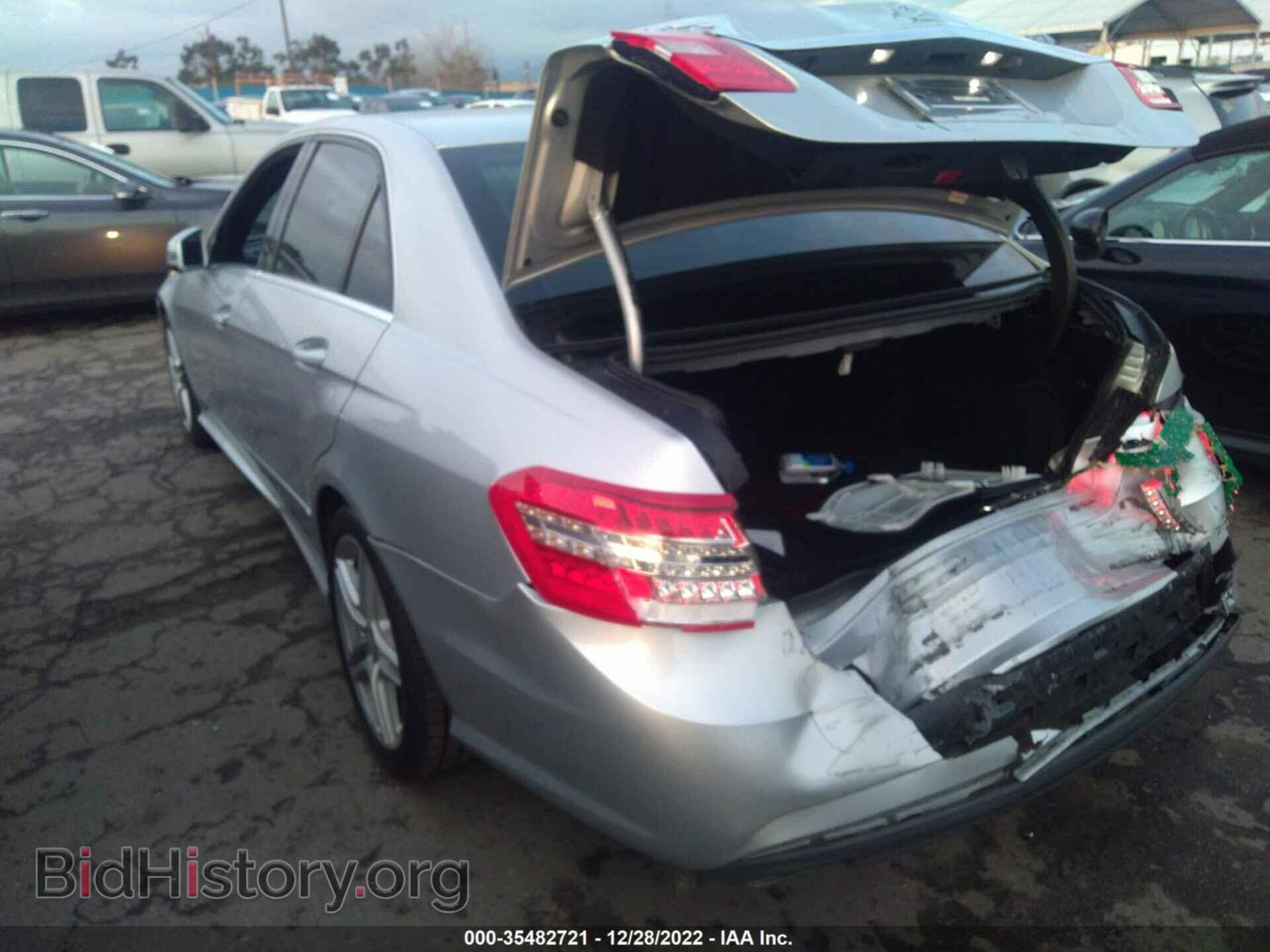 2013 MERCEDES-BENZ E-CLASS - VIN: WDDHF5KB8DA744237 - Фото 3